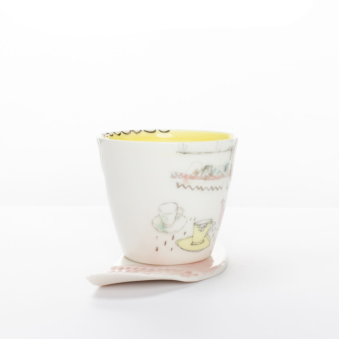 Cup and tray LD328Y141