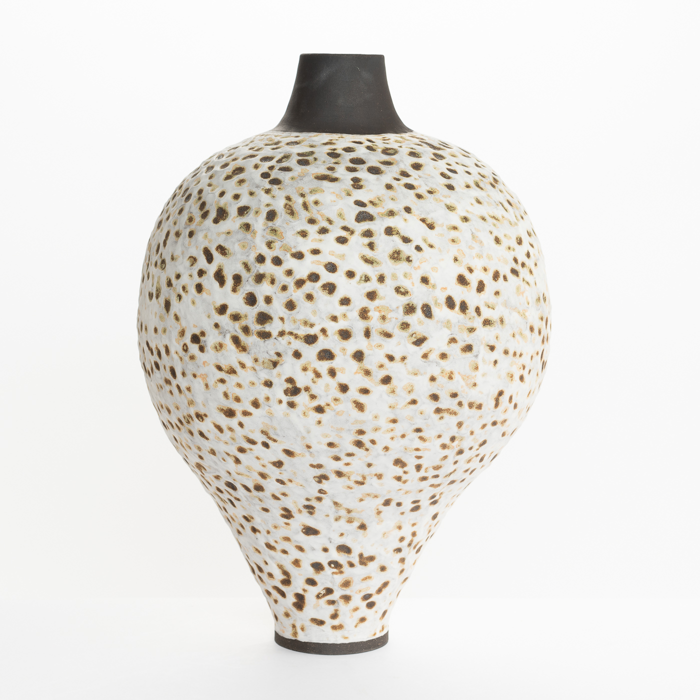 Large Chalk Pitted Jar JA542Y25