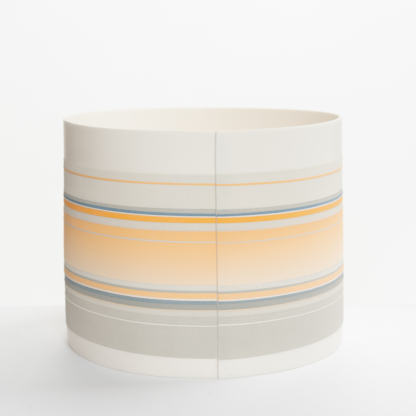 Large Orange Gradient Vessel RF535Y11