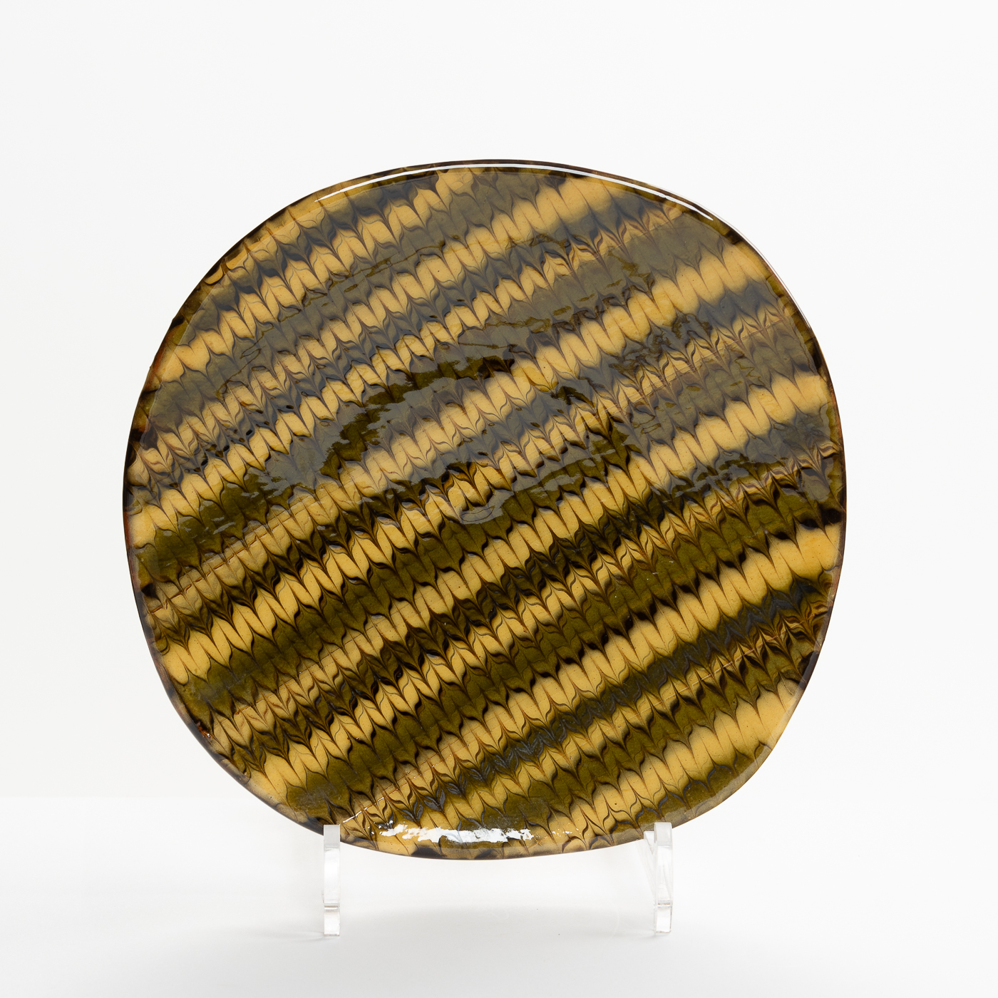 Small Round Slab Plate SM80Y715