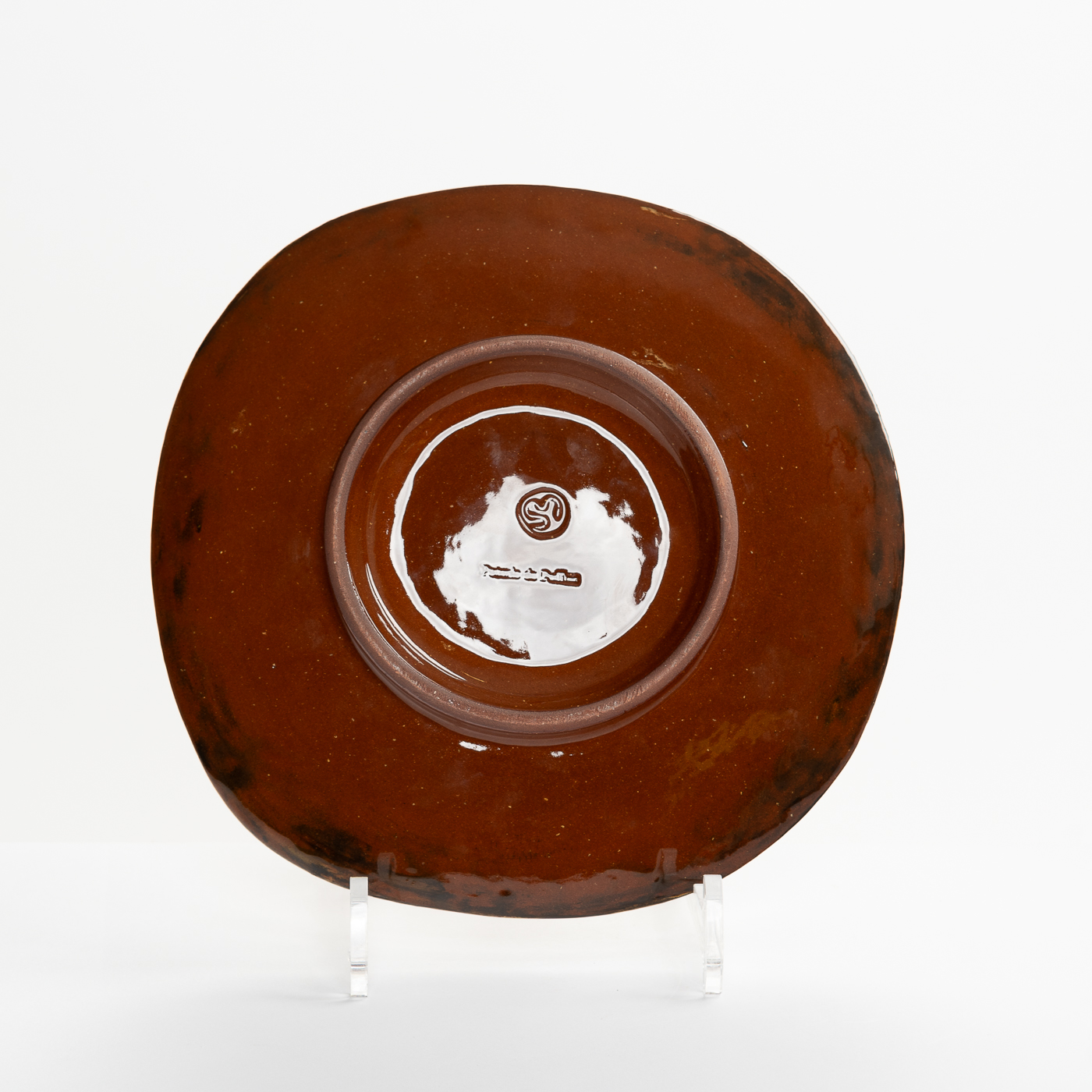 Small Round Slab Plate SM80Y715