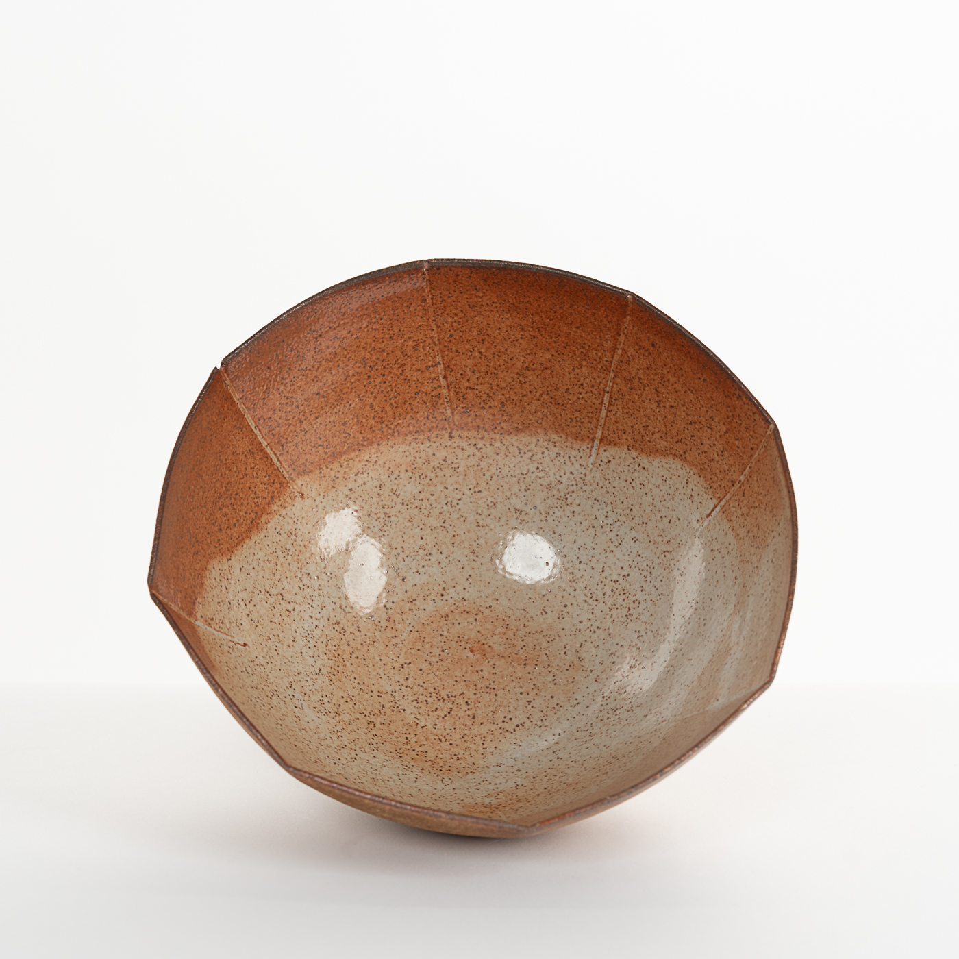 Poppy bowl, shino glaze interior SP264Y1096
