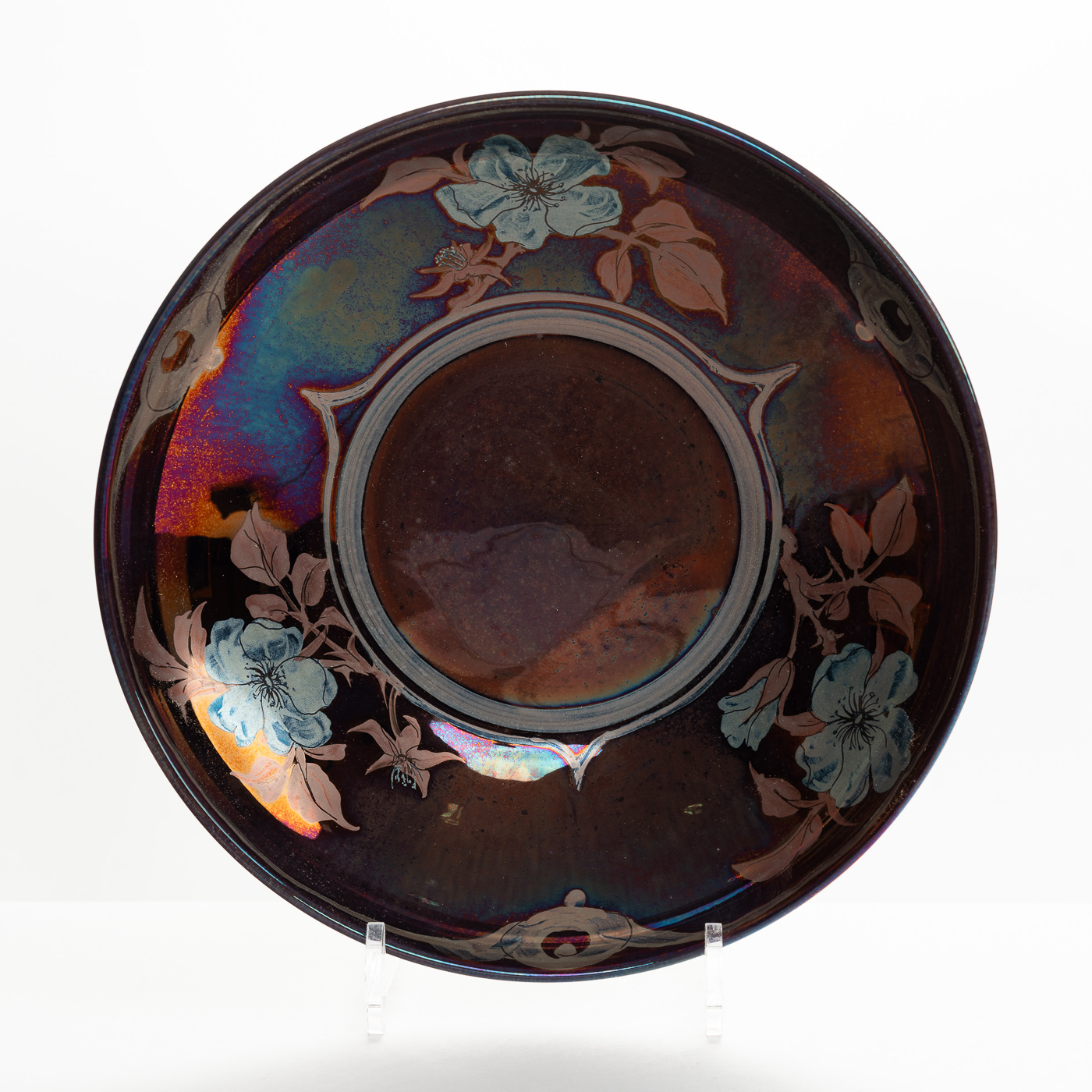 De Coupe Dish Three Roses JCJ408Y222