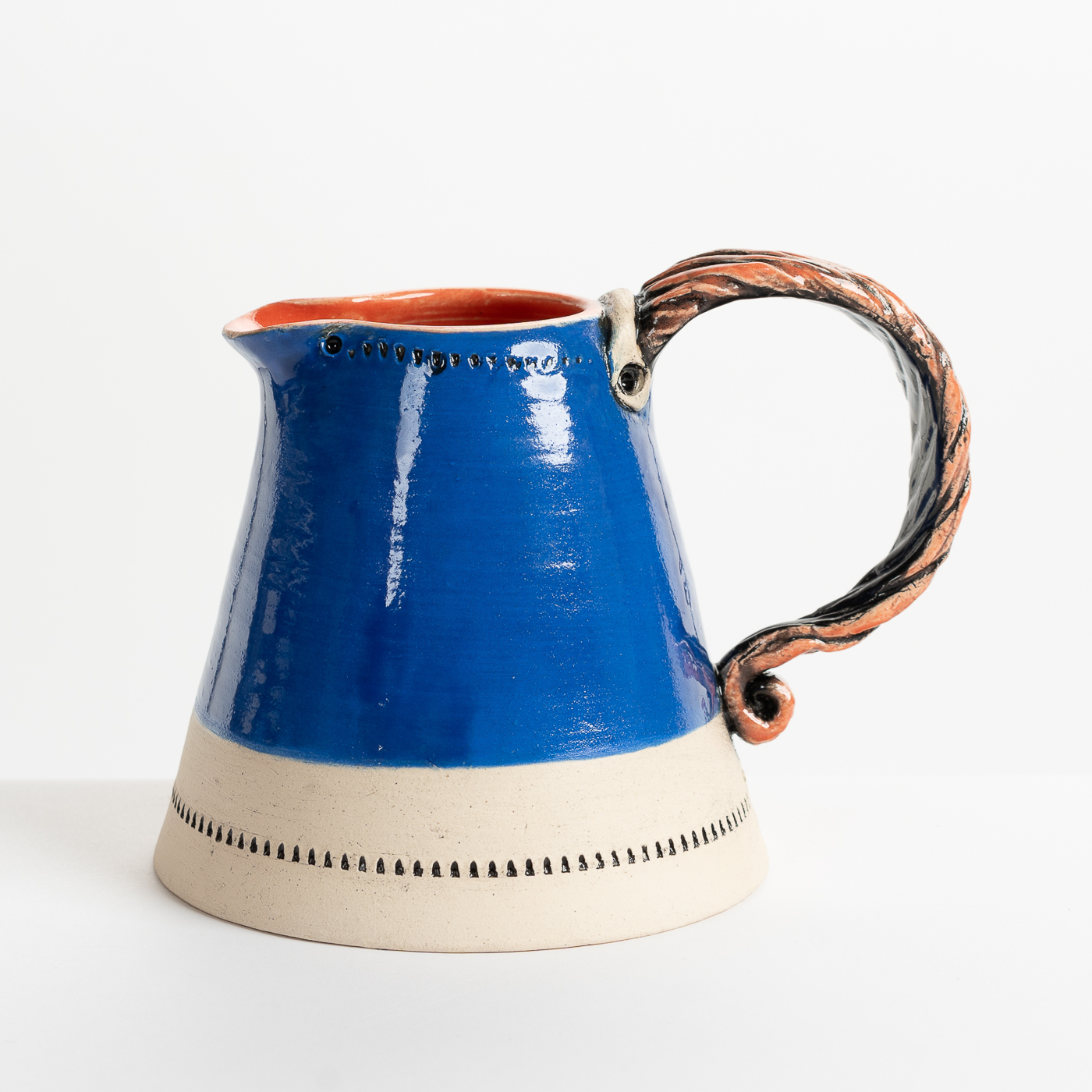 Jug Large sky blue/coral peach LMS469Y60