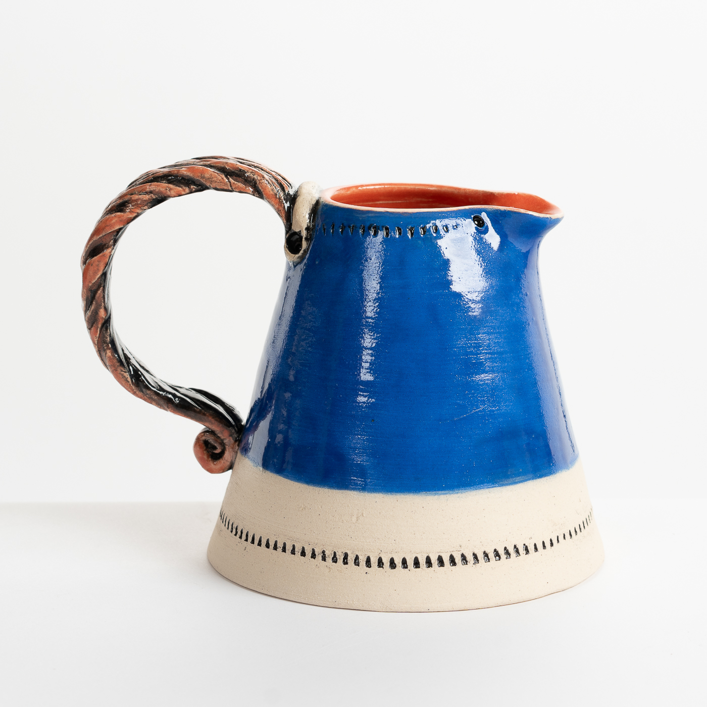 Jug Large sky blue/coral peach LMS469Y60