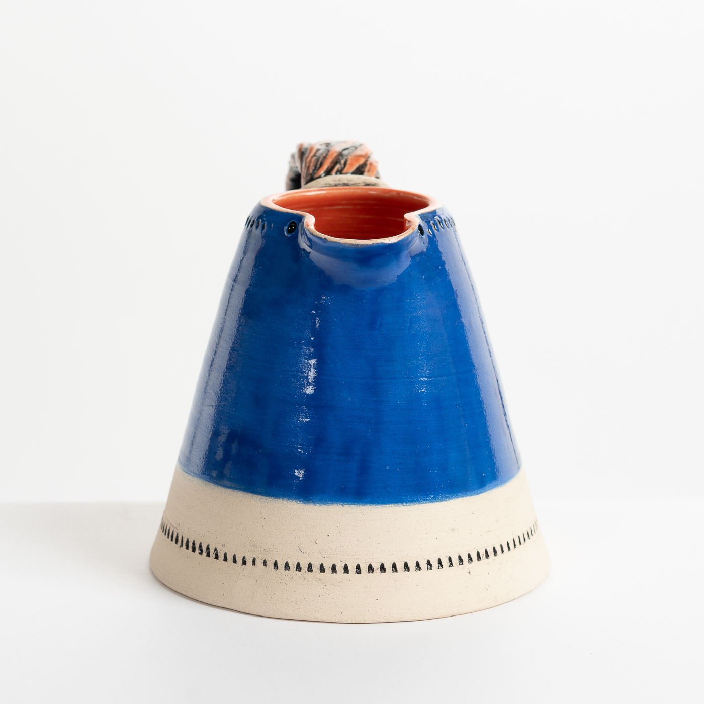 Jug Large sky blue/coral peach LMS469Y60