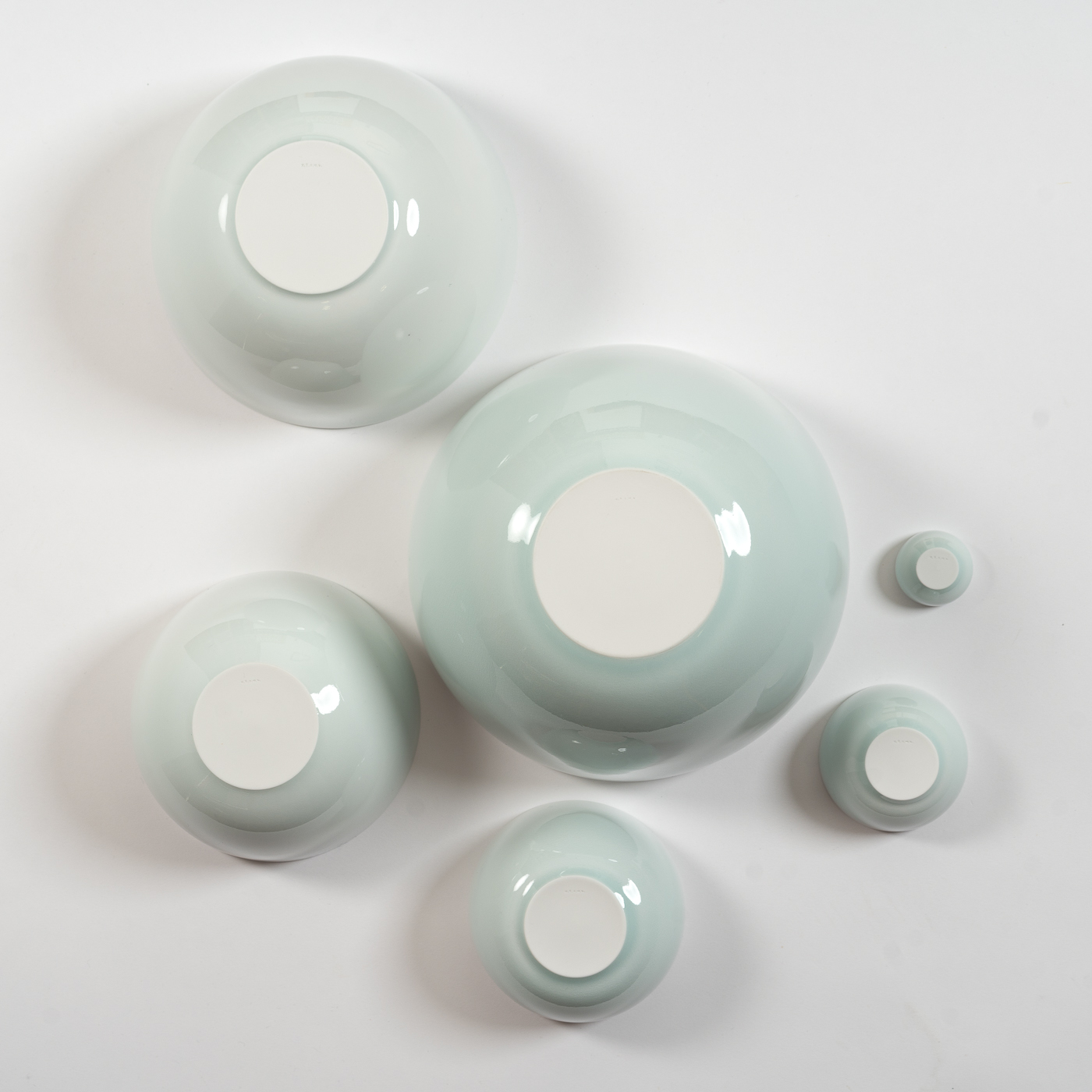 Nesting bowl Set (6pcs) Pale Celadon JL529Y94