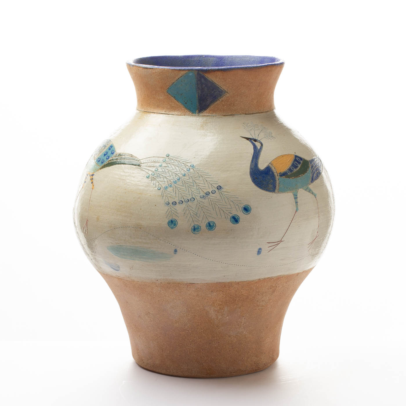 Peacock Vase JFK394Y258