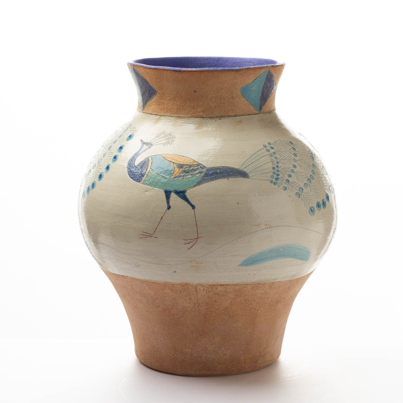 Peacock Vase JFK394Y258