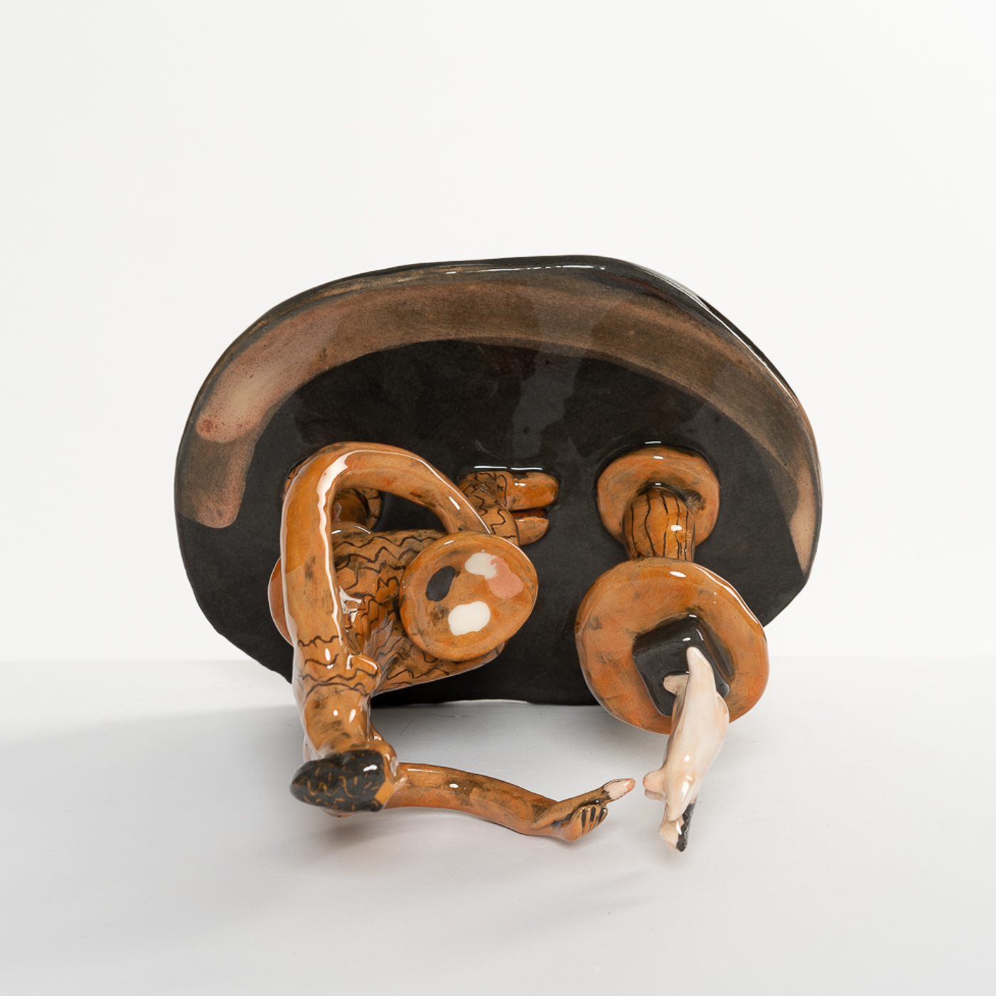 Classical Woman Painting a Sculpture JS314Y286