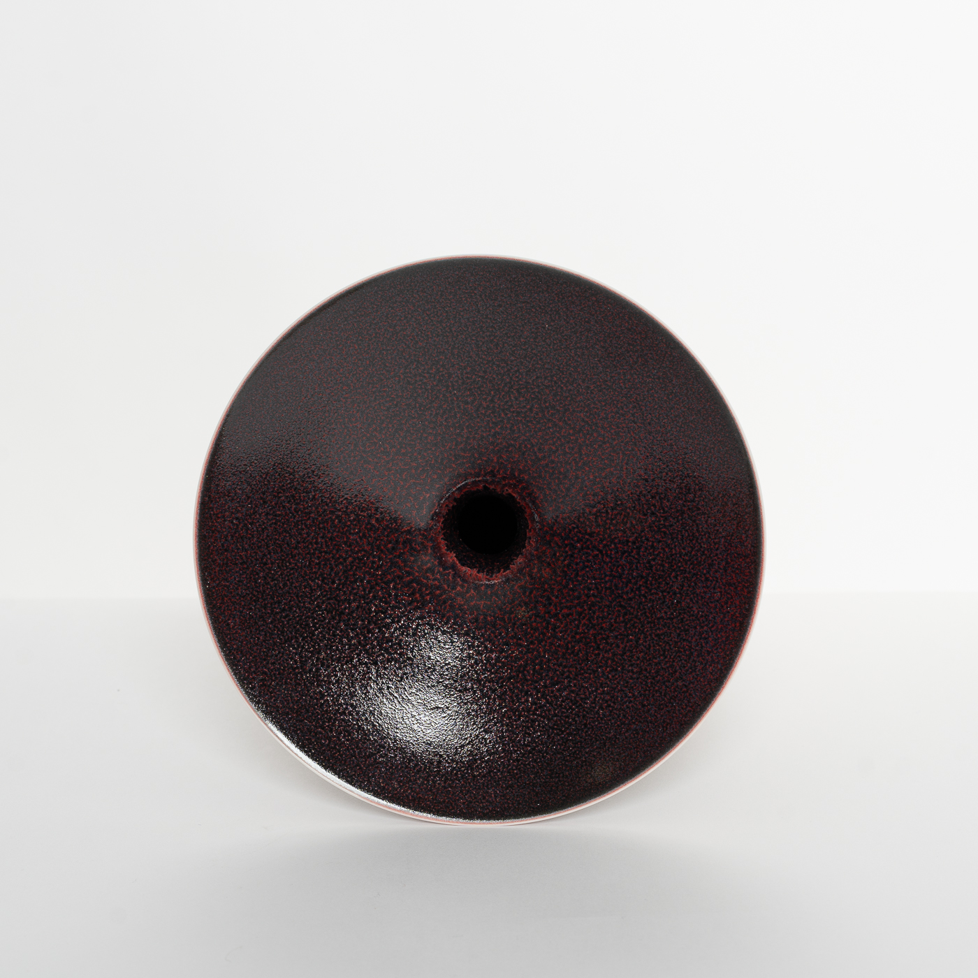 AS278Y83 Aubergine Wide Top Vase