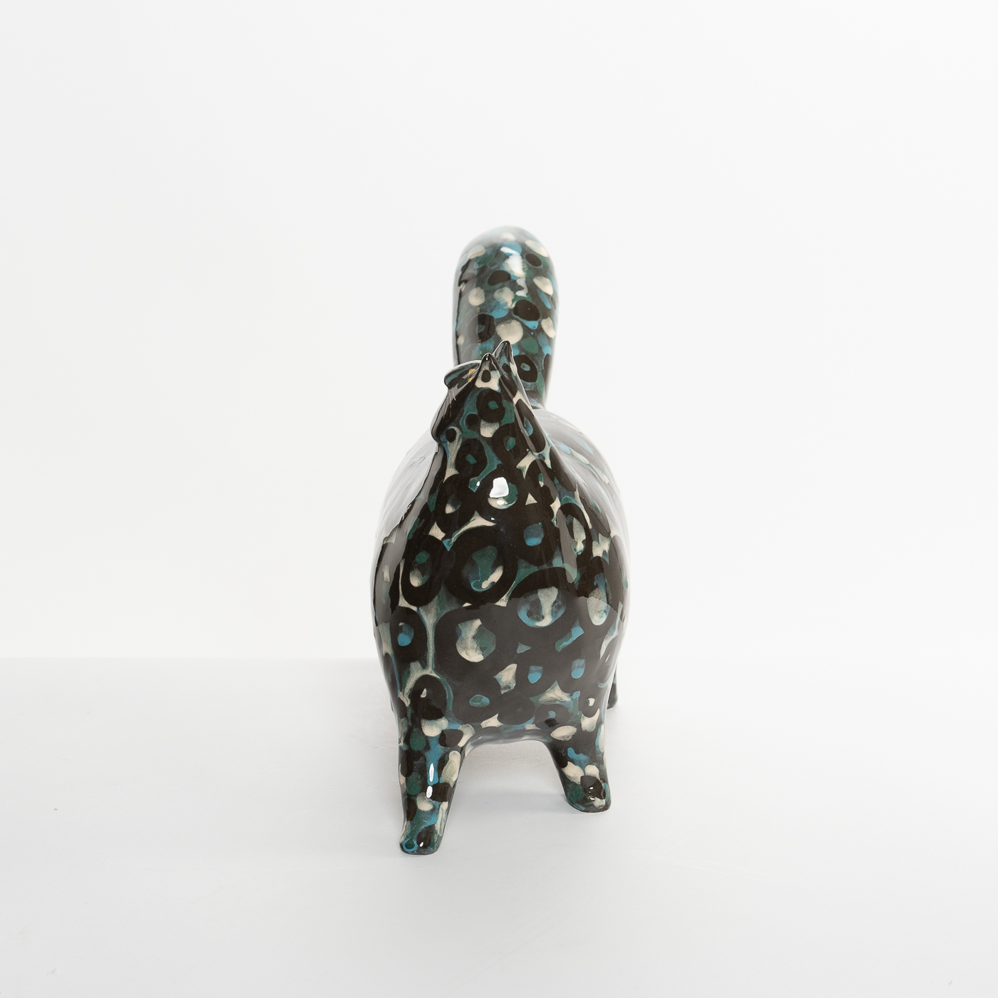 Blue Curly Cat JS314Y162