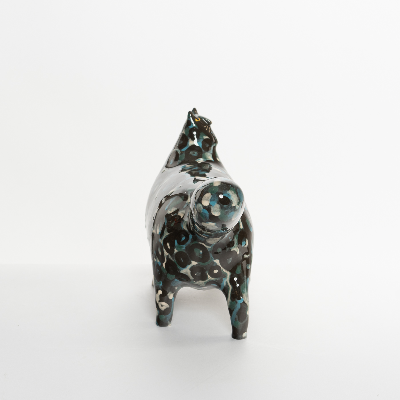 Blue Curly Cat JS314Y162