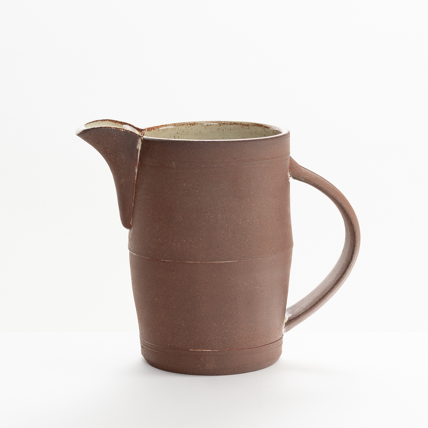 AY299Y389 Small Jug with Ribbed Sides