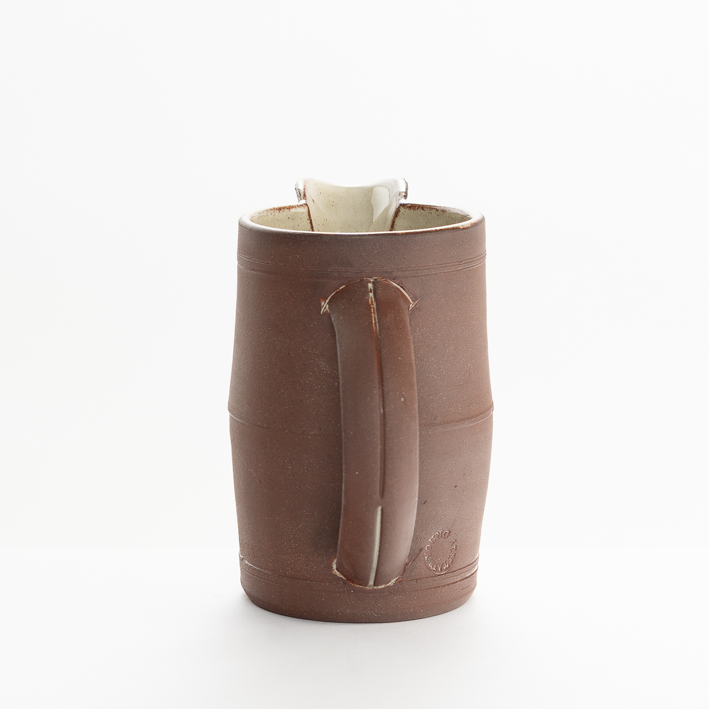 AY299Y389 Small Jug with Ribbed Sides