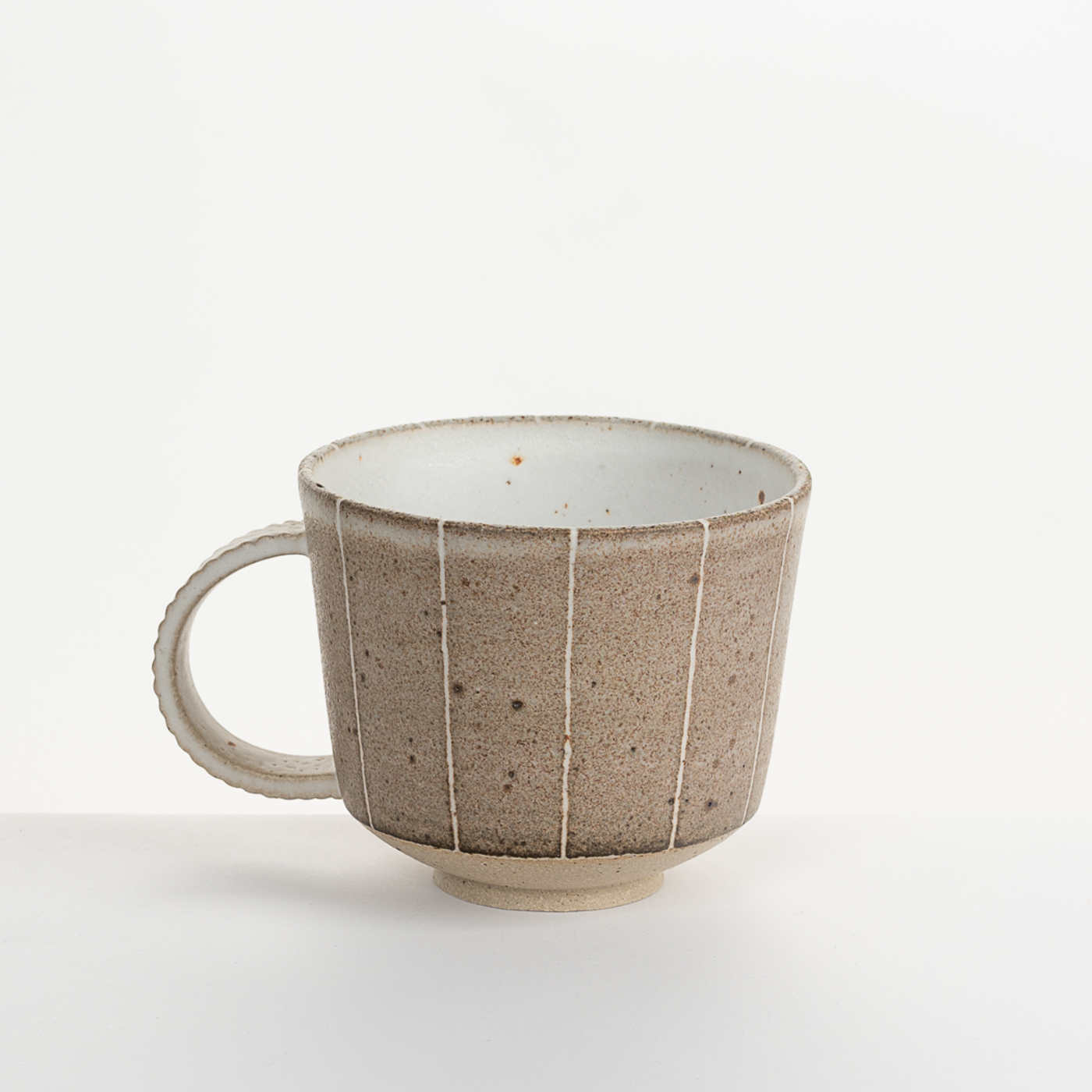 Brown Stripy Mug AP575Y2