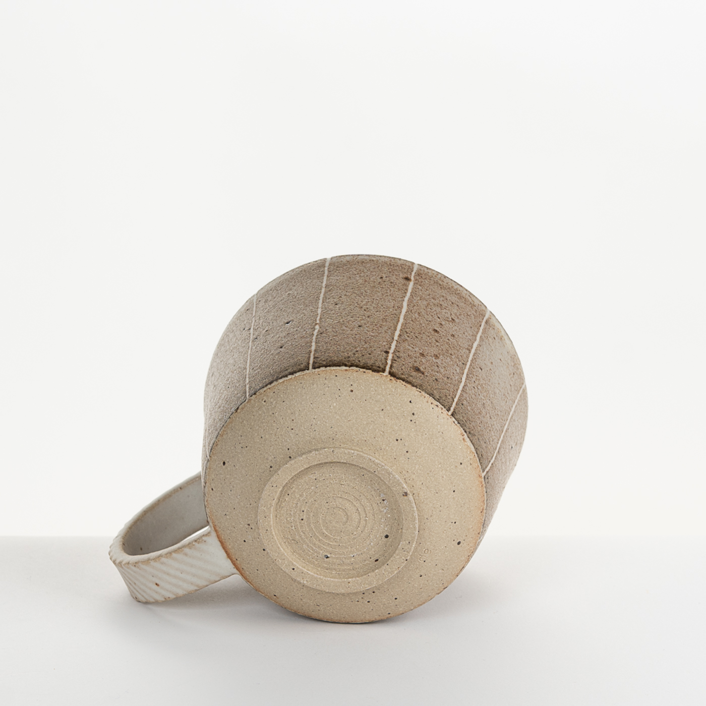 Brown Stripy Mug AP575Y2