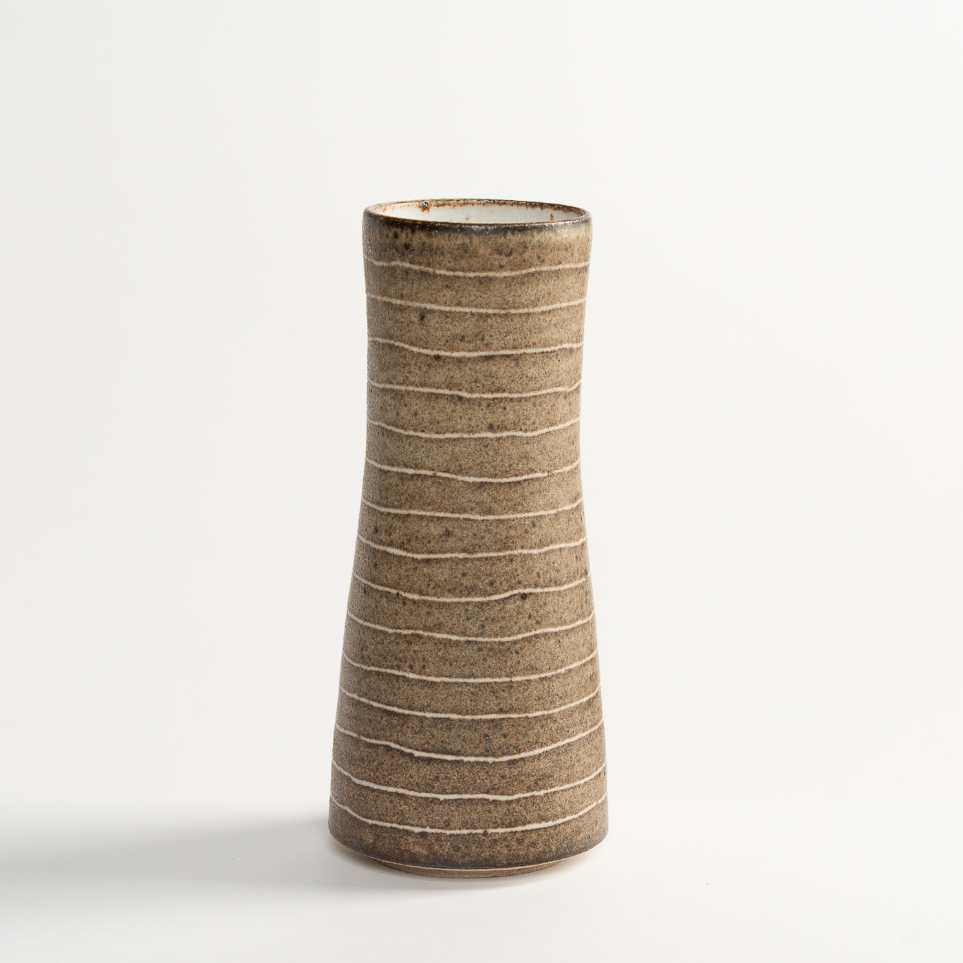 Brown Stripy Vase AP575Y21