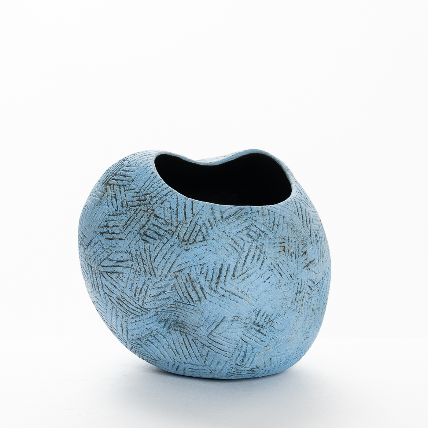 KB561Y31 Sky Blue Round Vessel