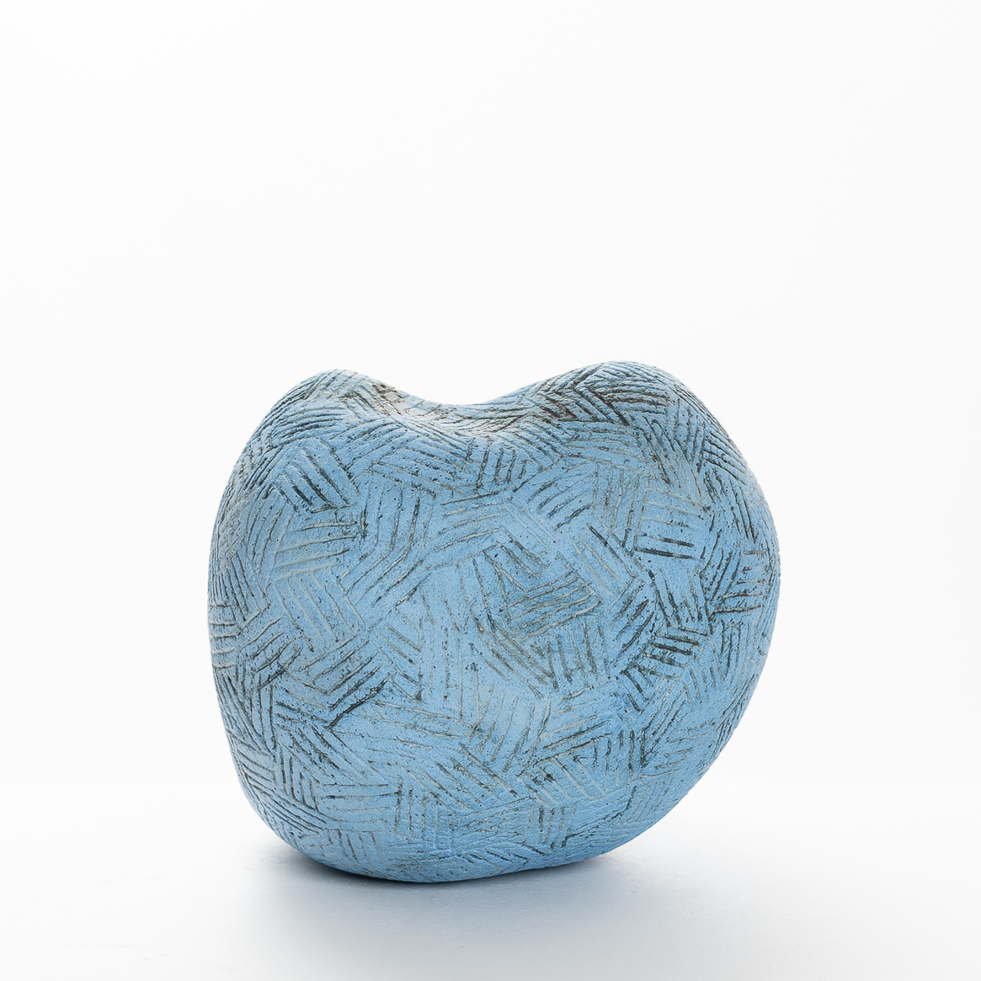 KB561Y31 Sky Blue Round Vessel