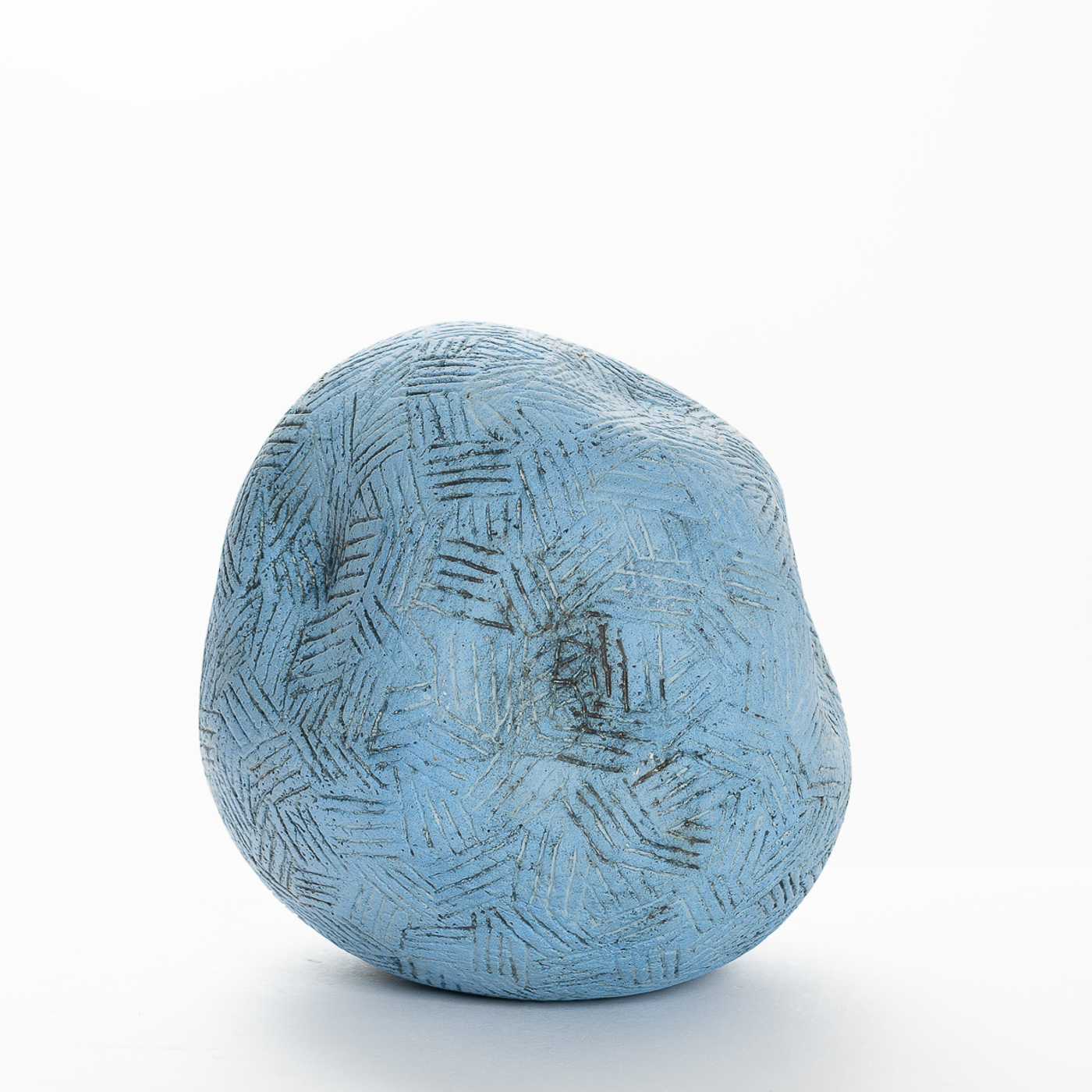 KB561Y31 Sky Blue Round Vessel