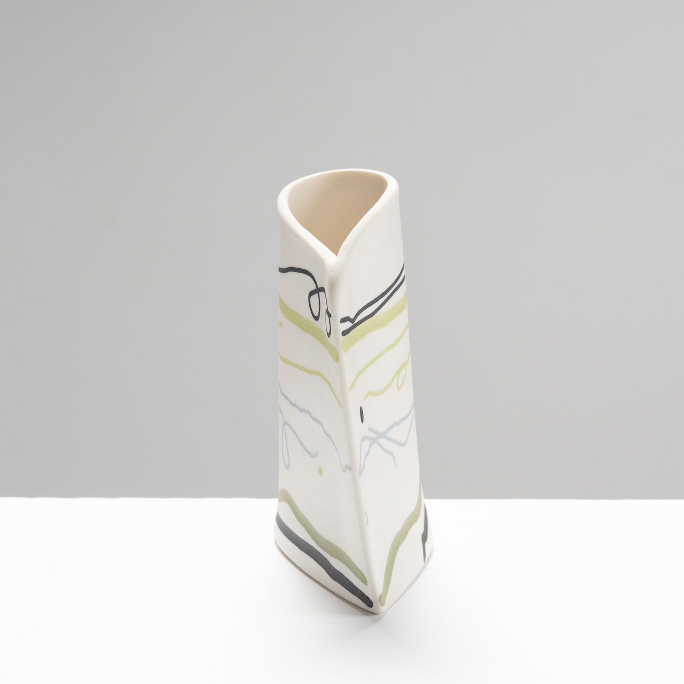 CS581Y24 After the Storm Extra Small Teardrop Vessel