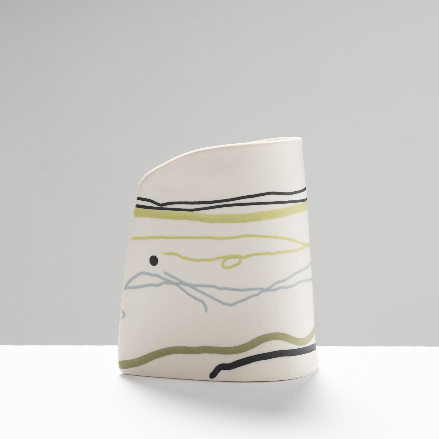 CS581Y24 After the Storm Extra Small Teardrop Vessel