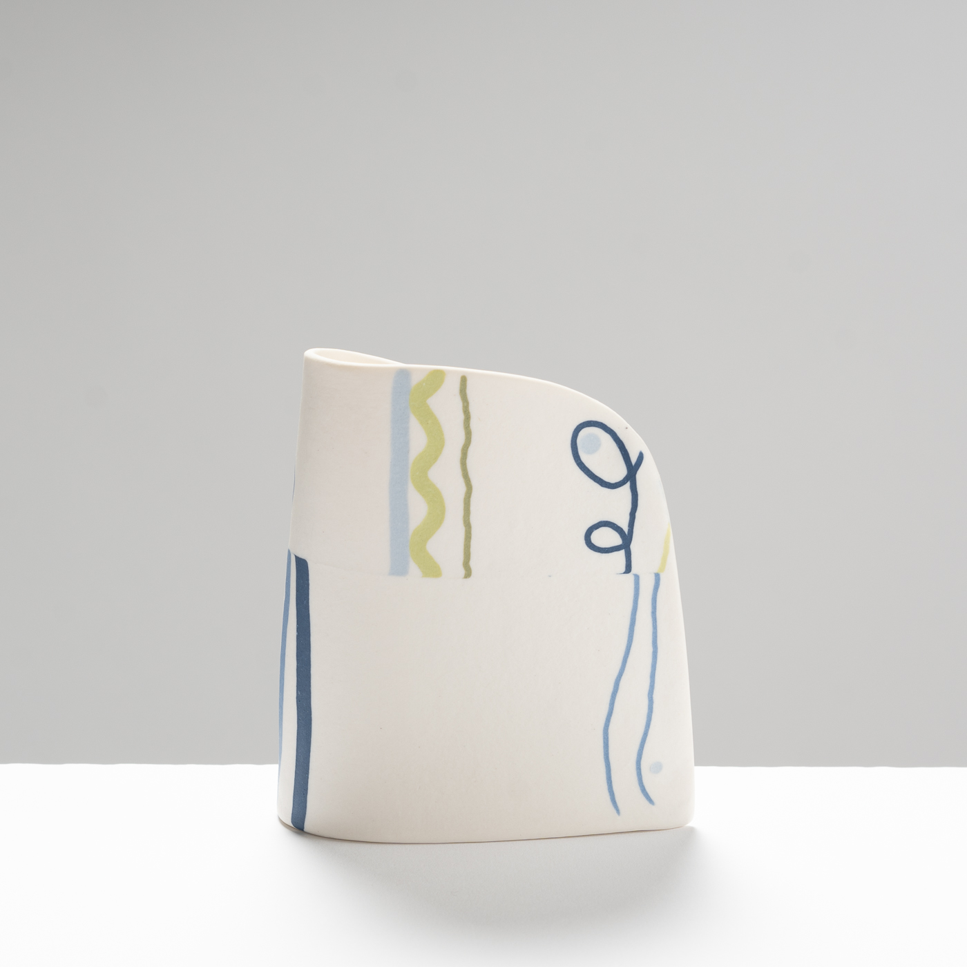 CS581Y30 Land Extra Small Teardrop Vessel