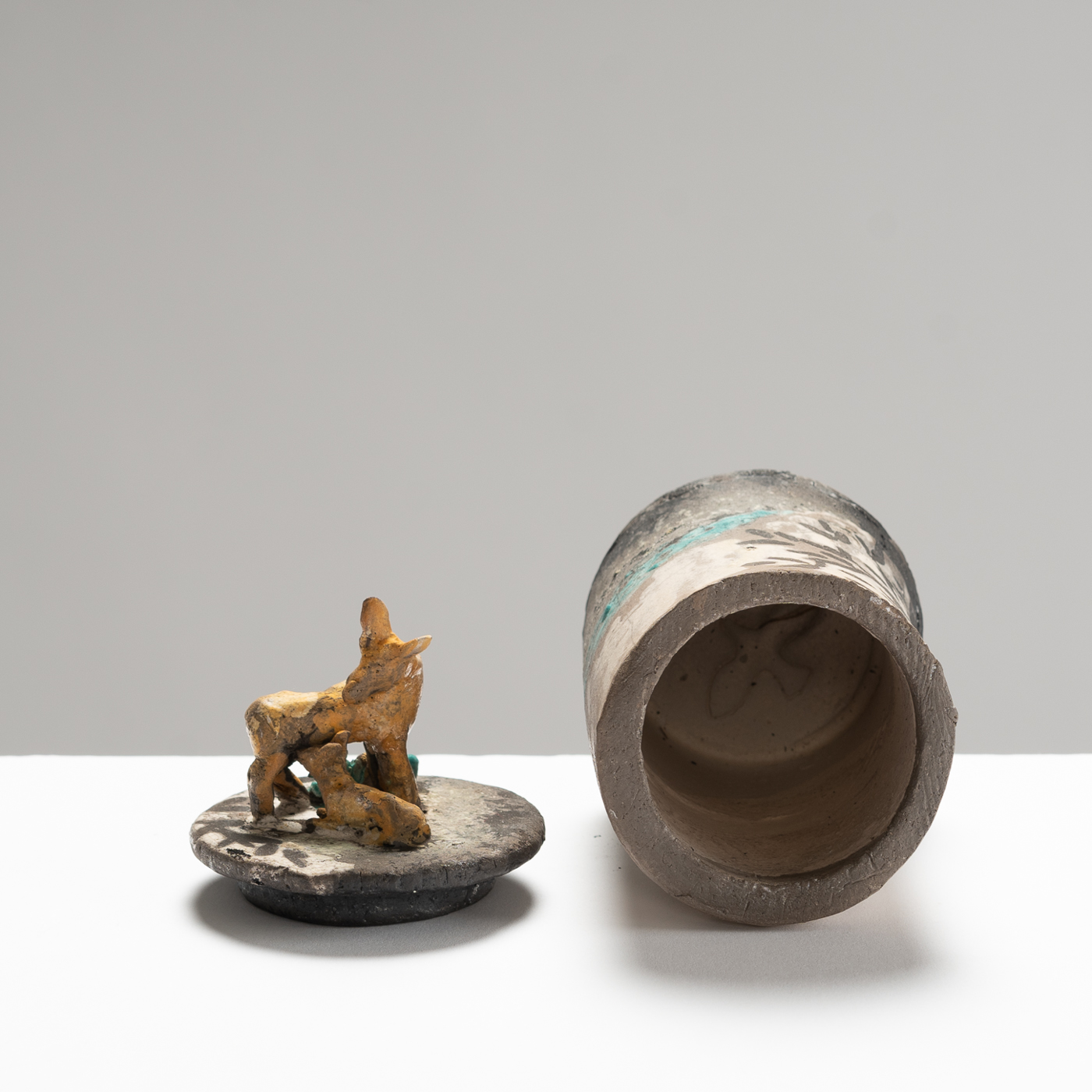 HT473Y126 Doe and Fawn Message Box