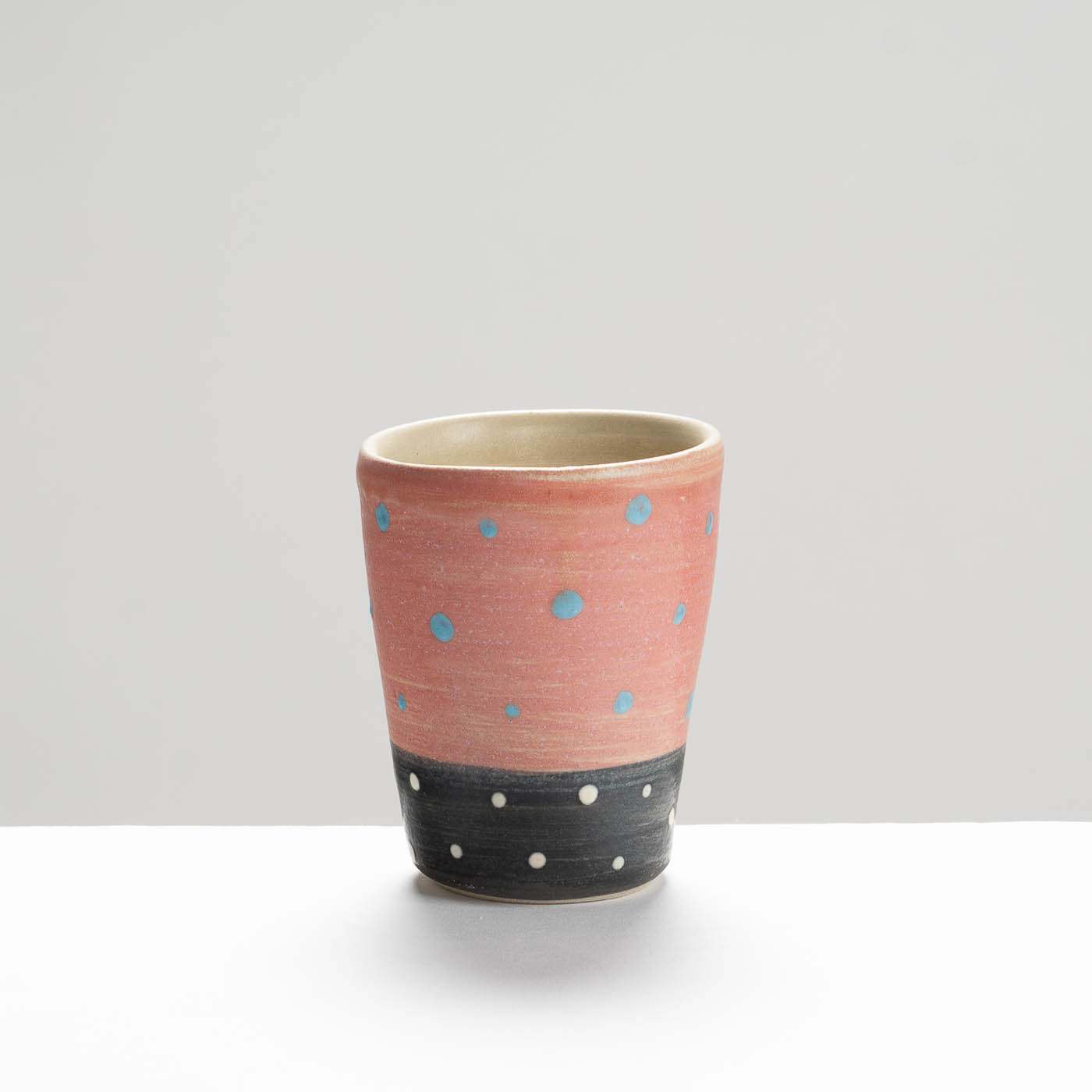 JFK394Y356 Pink Spotted Yunomi