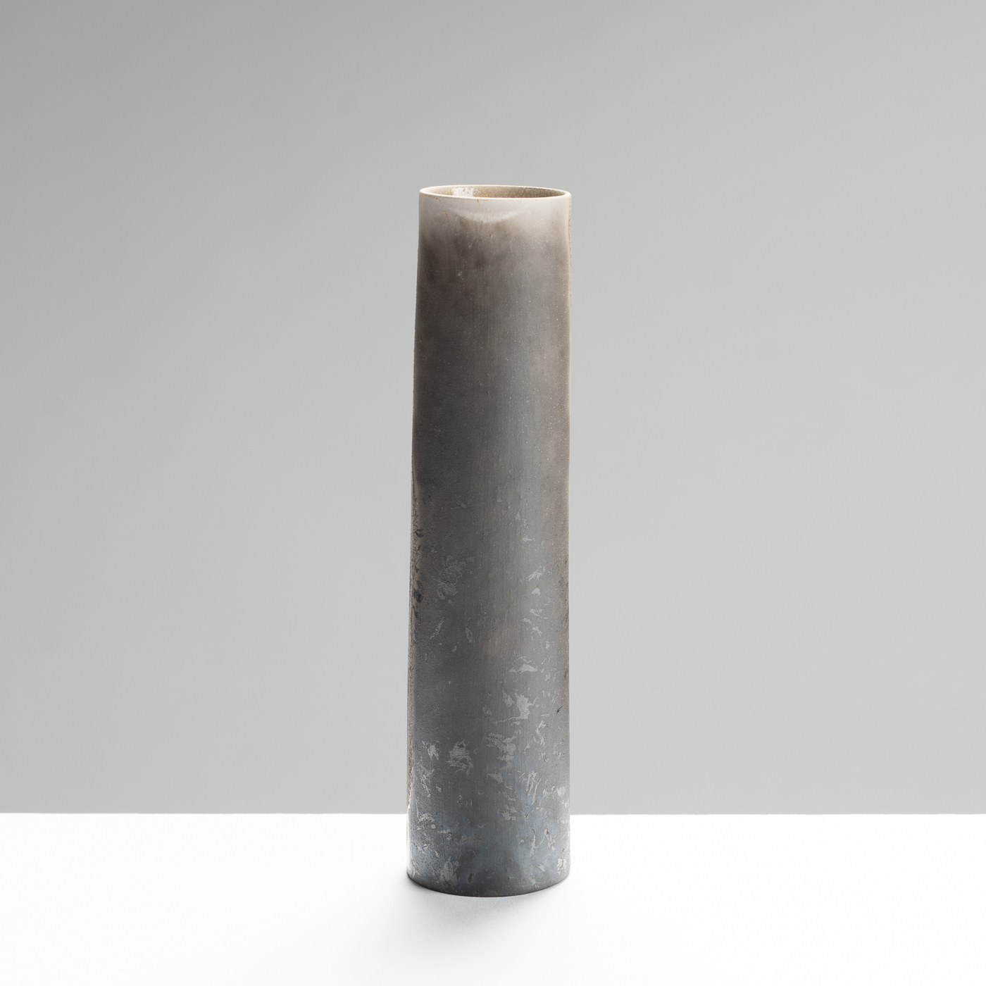 KS400Y65 Rivier - Raku Tapered Vessel