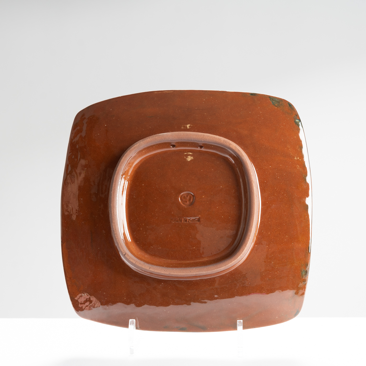 SM80Y740 Square Plate Blue