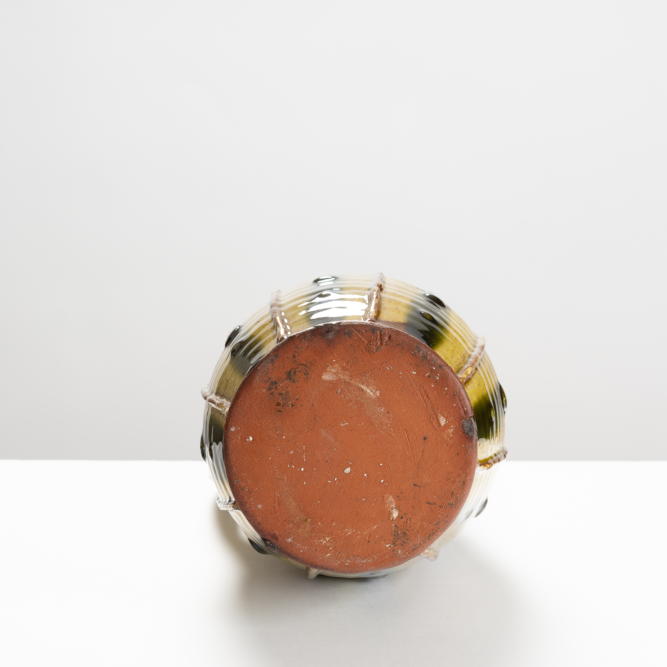 DF481Y84 Slender Applique Jug Green