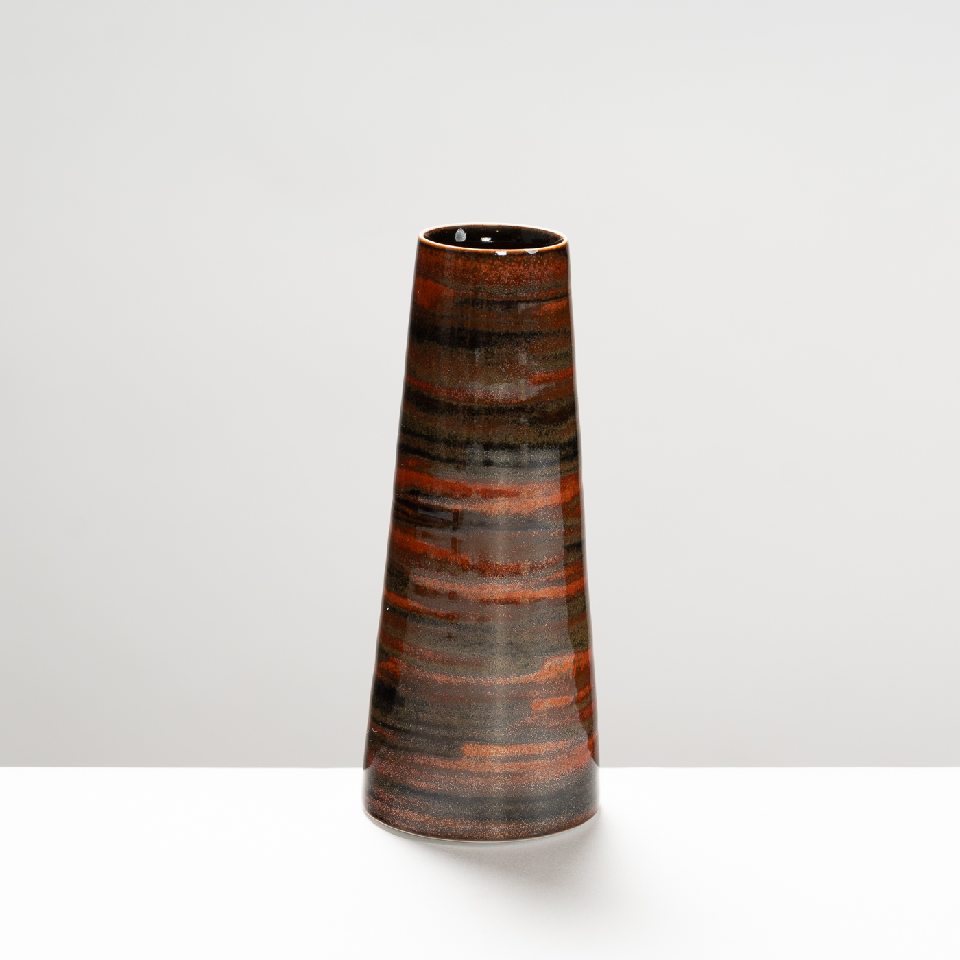 CK233Y1618 Striped Bud Vase