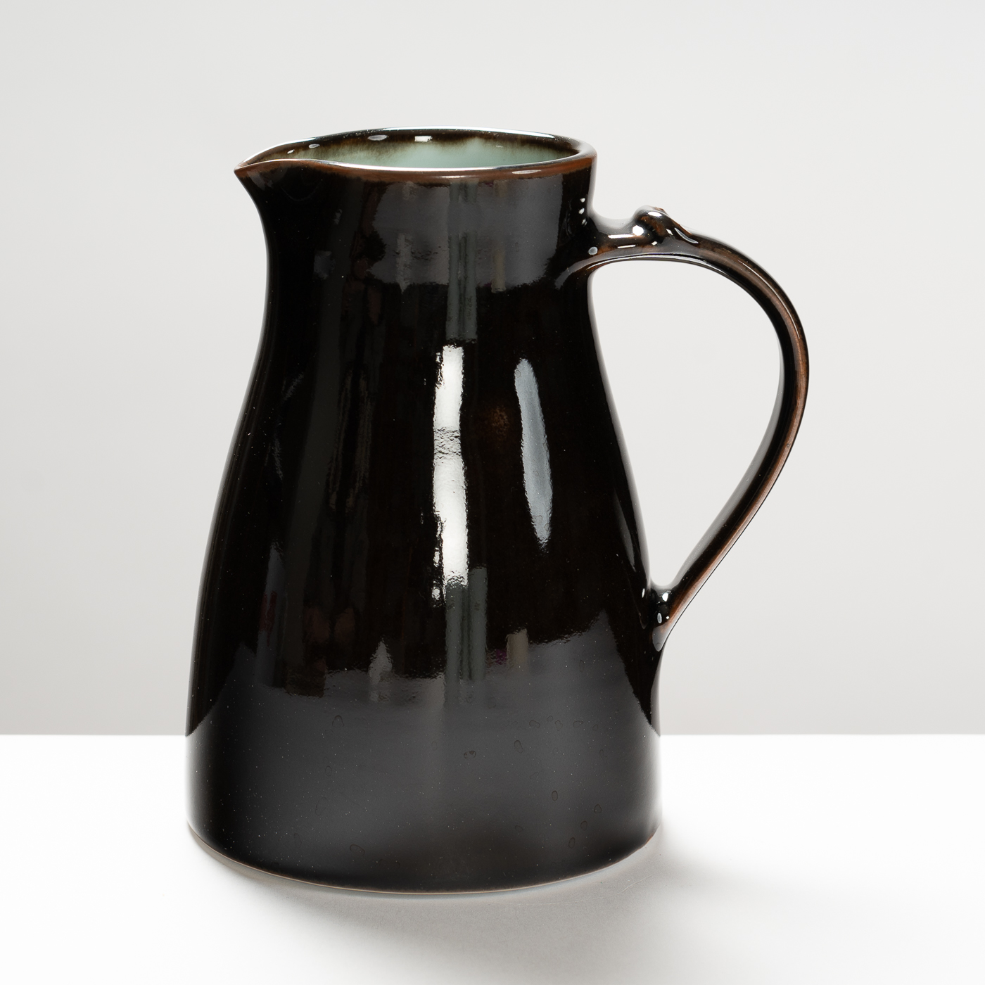 CK233Y1624 Jug Tenmoku and Celadon