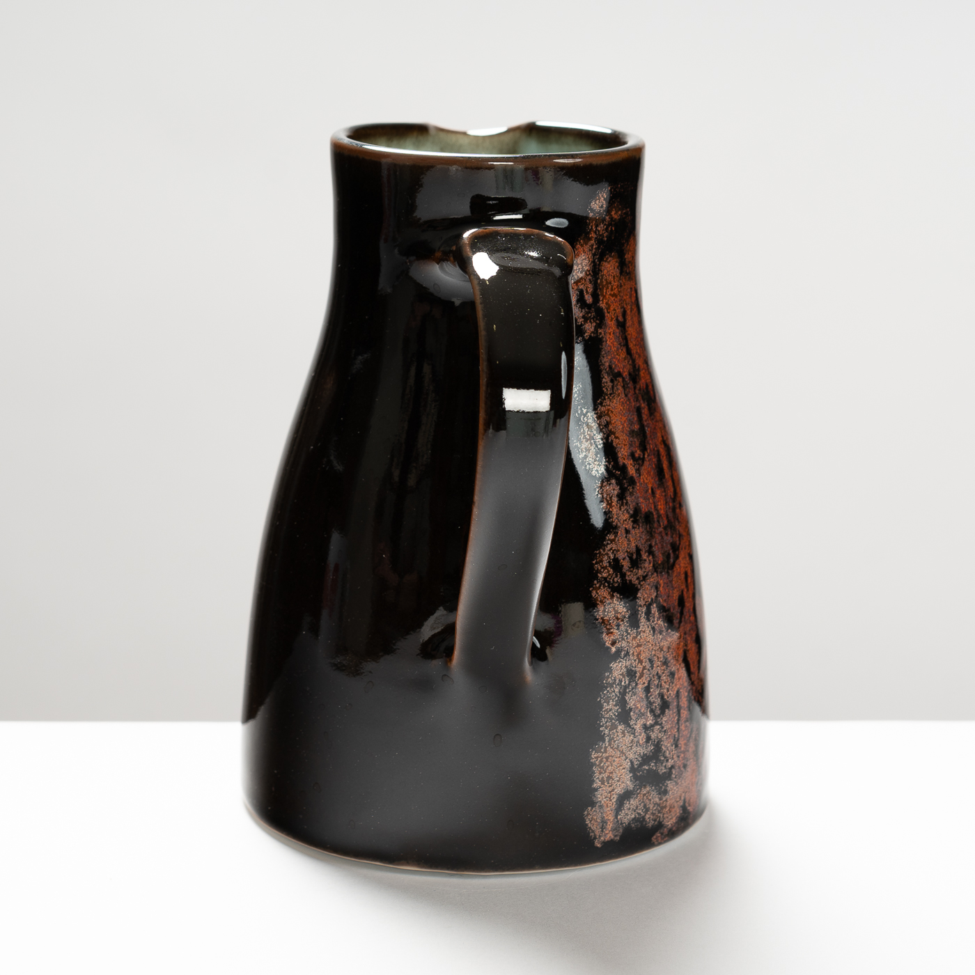 CK233Y1624 Jug Tenmoku and Celadon