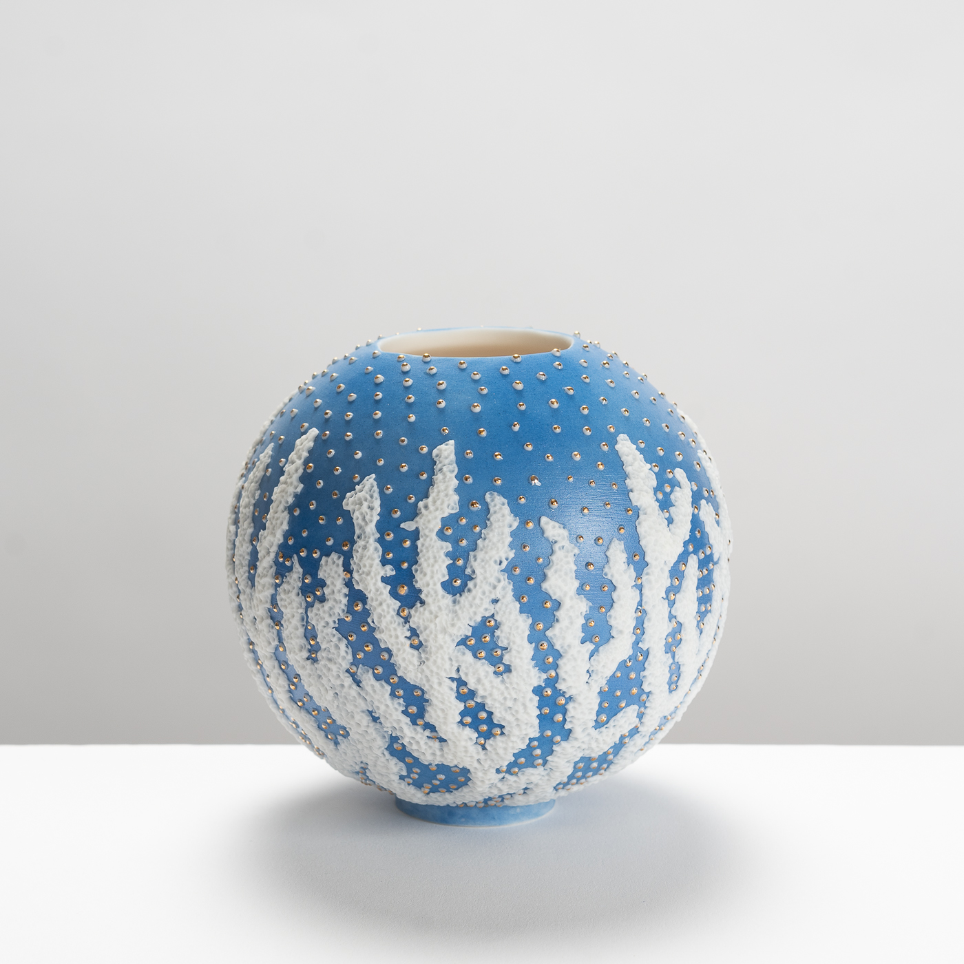 DE430Y22 Medium Blue Moon Jar