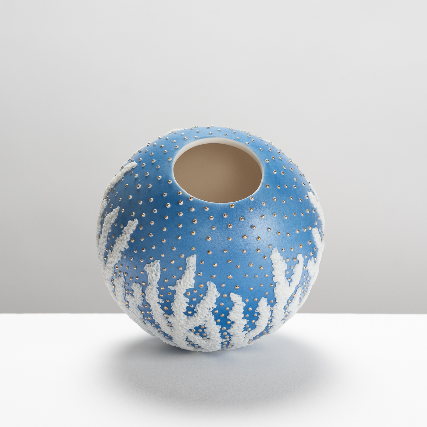 DE430Y22 Medium Blue Moon Jar