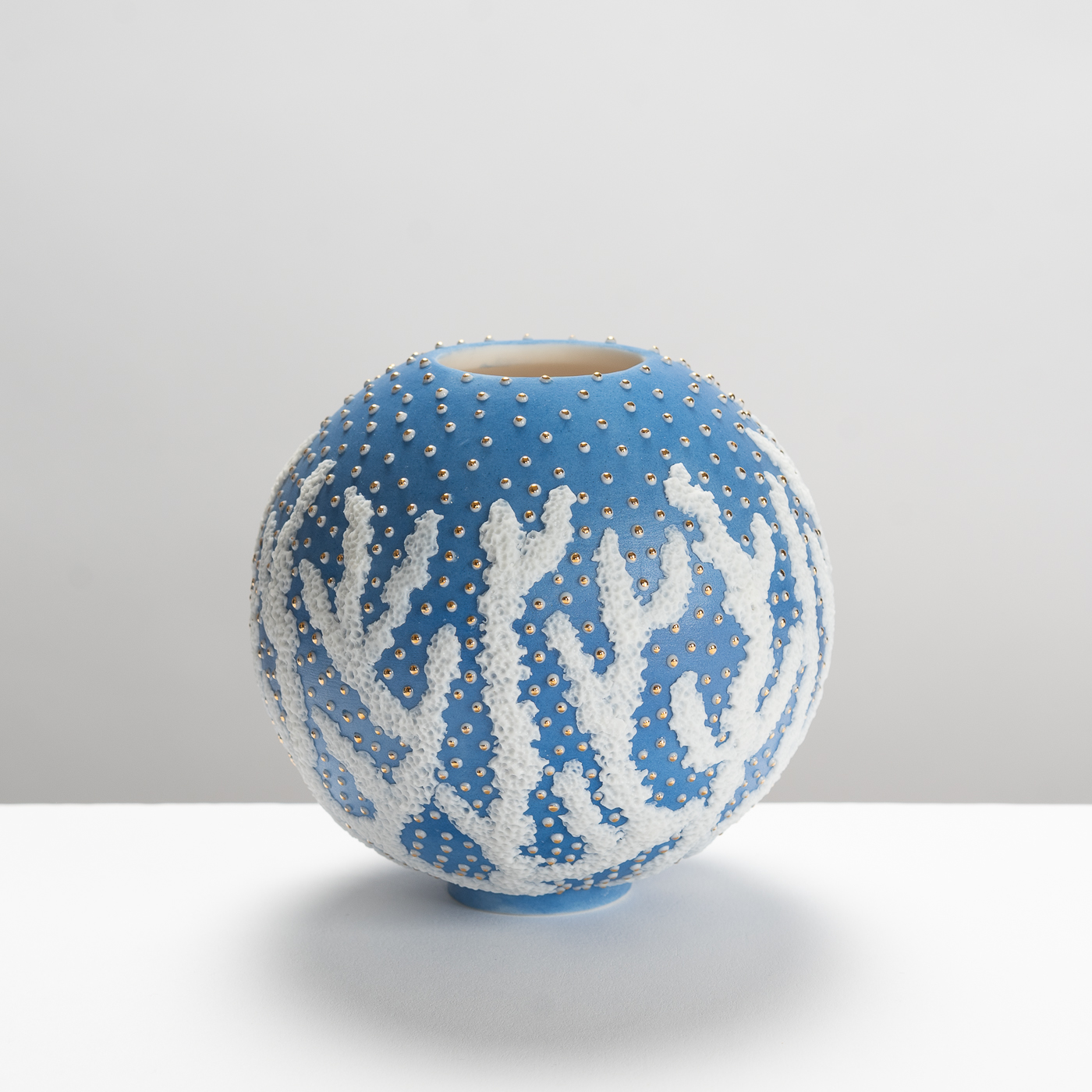 DE430Y23 Medium Blue Moon Jar