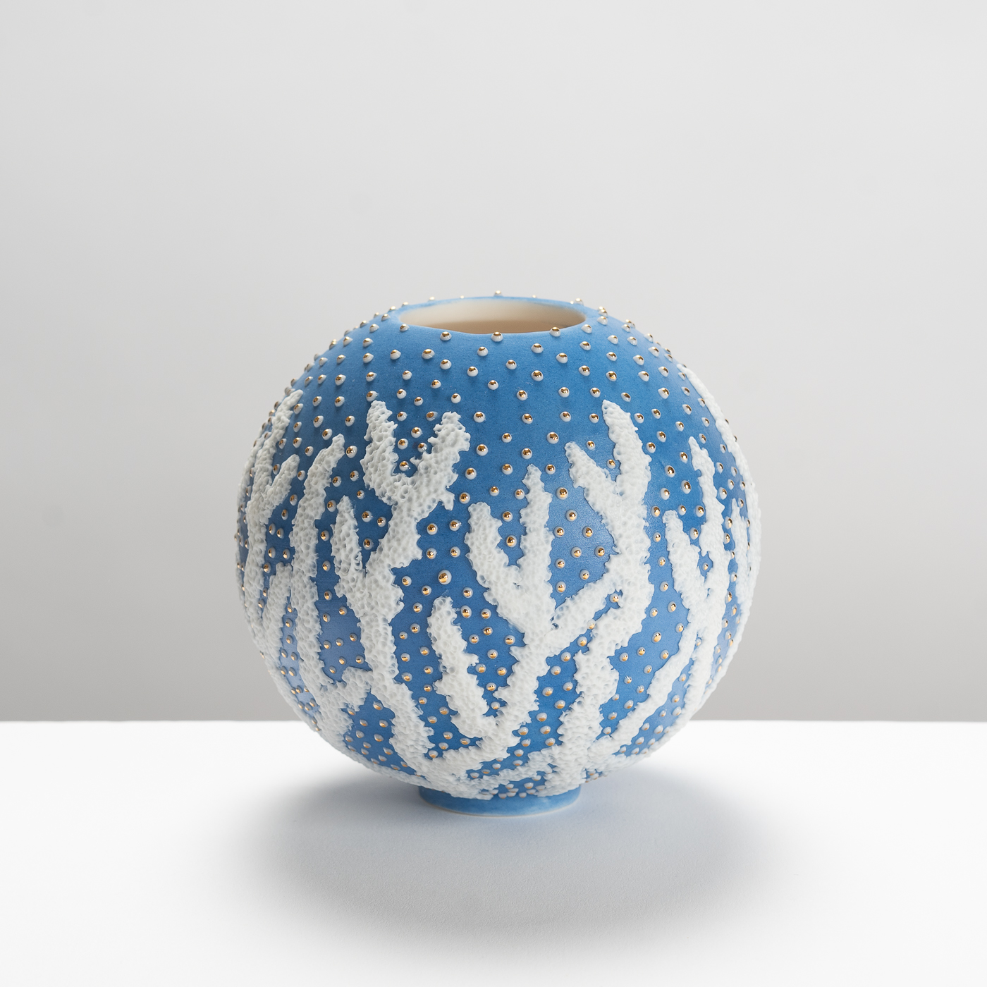 DE430Y23 Medium Blue Moon Jar