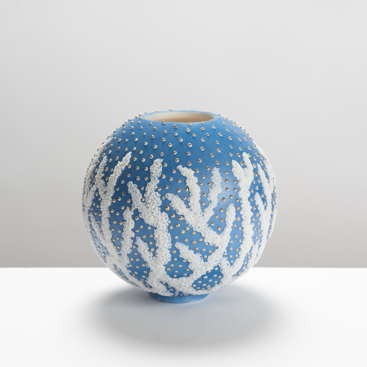 DE430Y23 Medium Blue Moon Jar