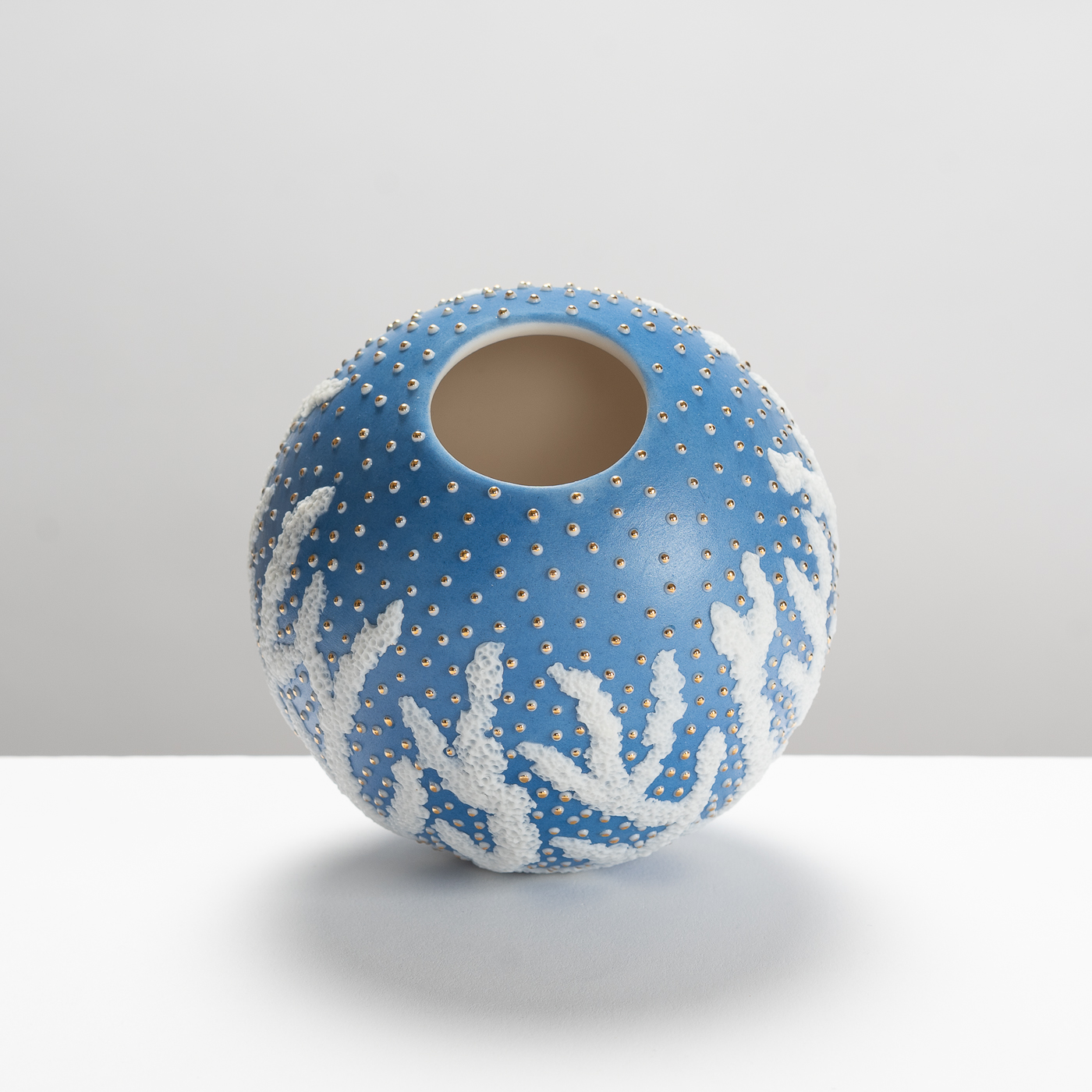 DE430Y23 Medium Blue Moon Jar