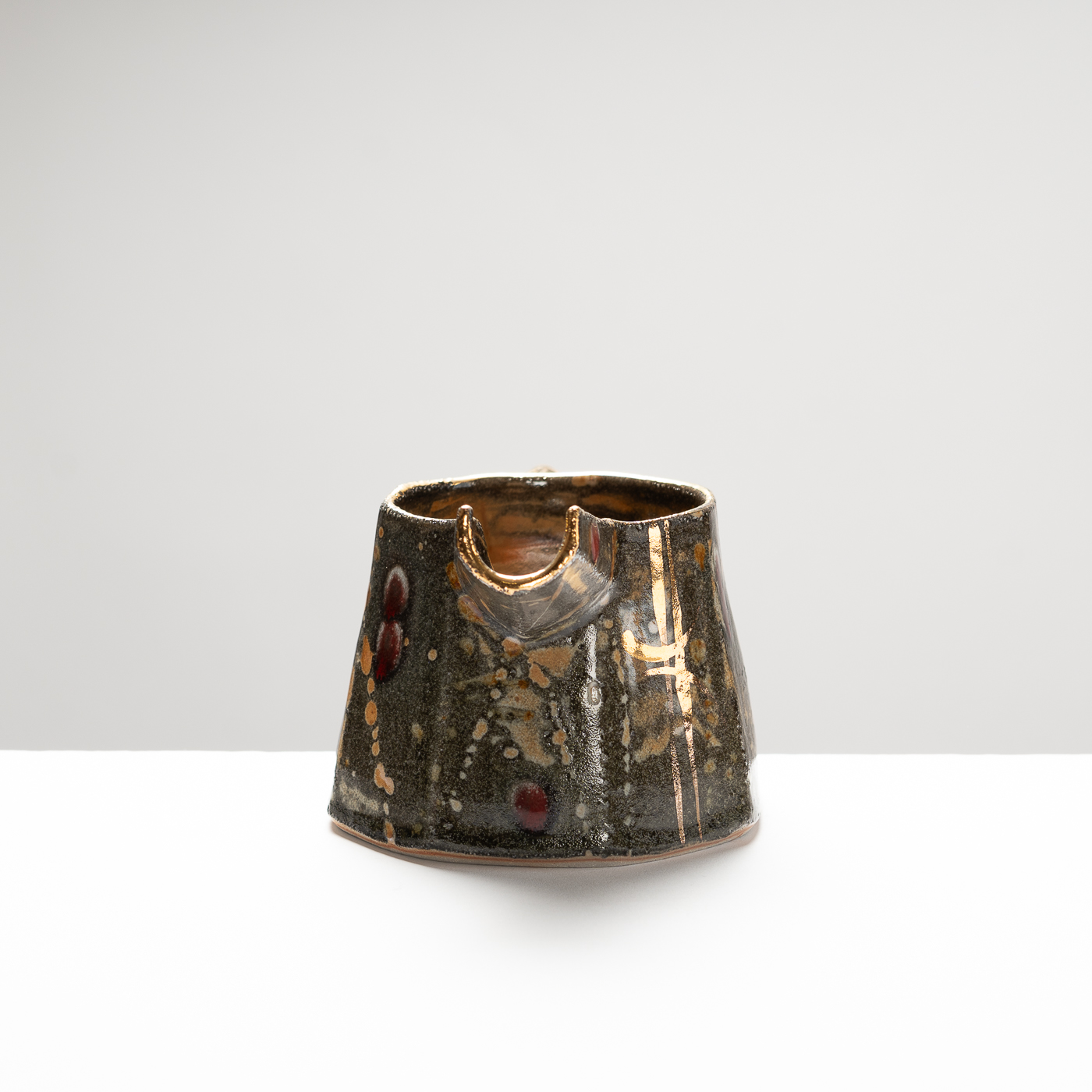 HC533Y67 Faceted and Spouted Jug