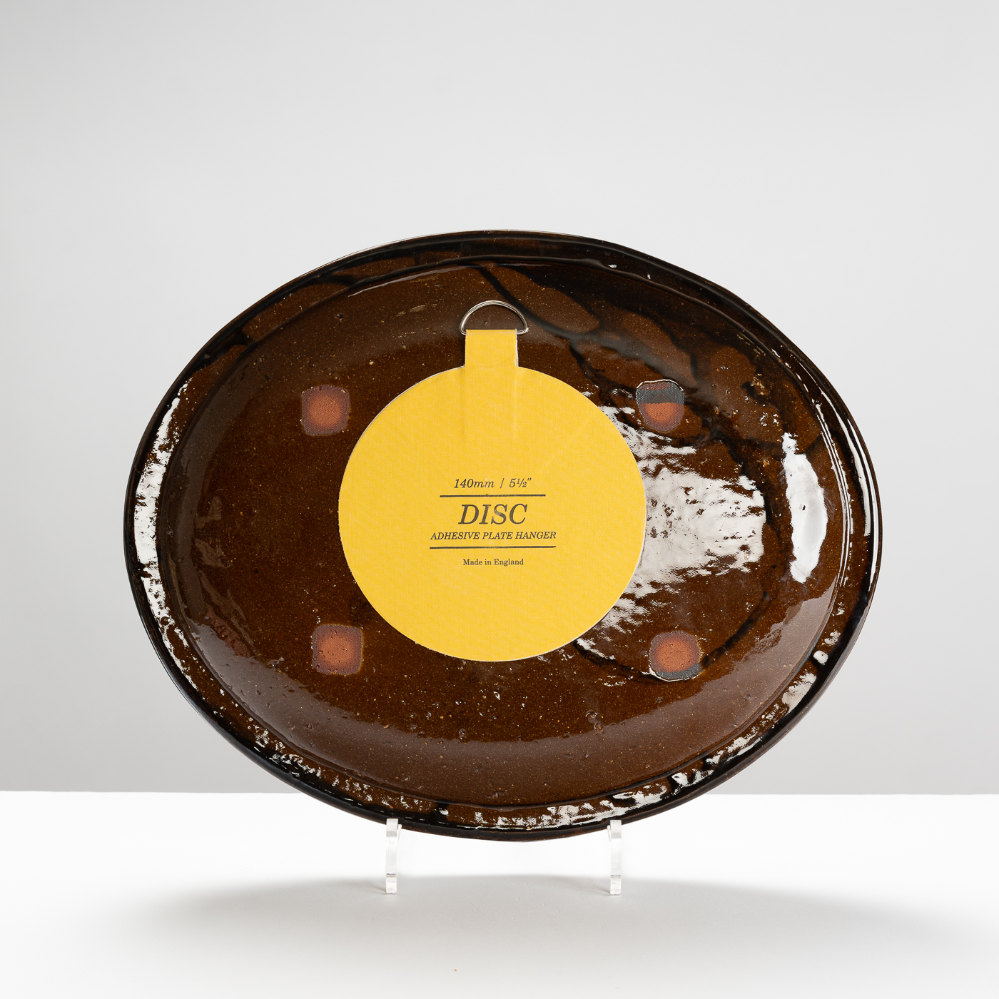 HMA387Y126 Oval Sunflower Dish Black