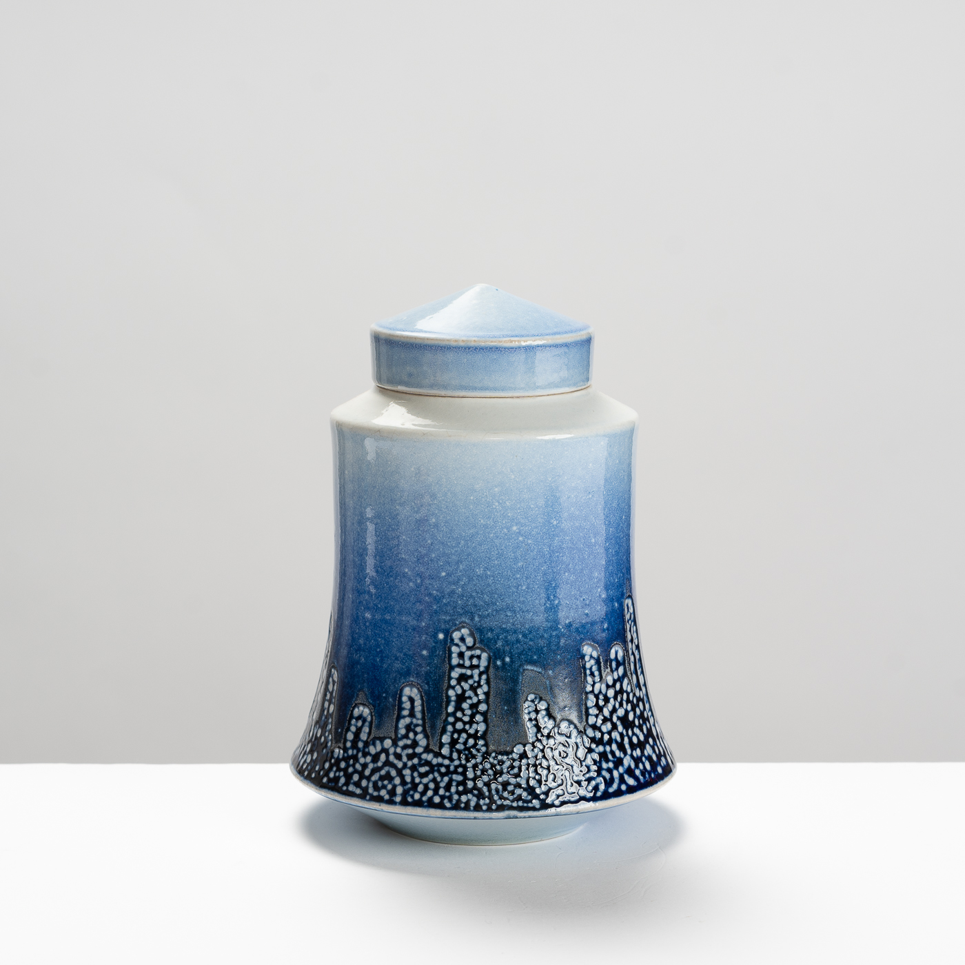 JN357Y364 Saltglazed Jar