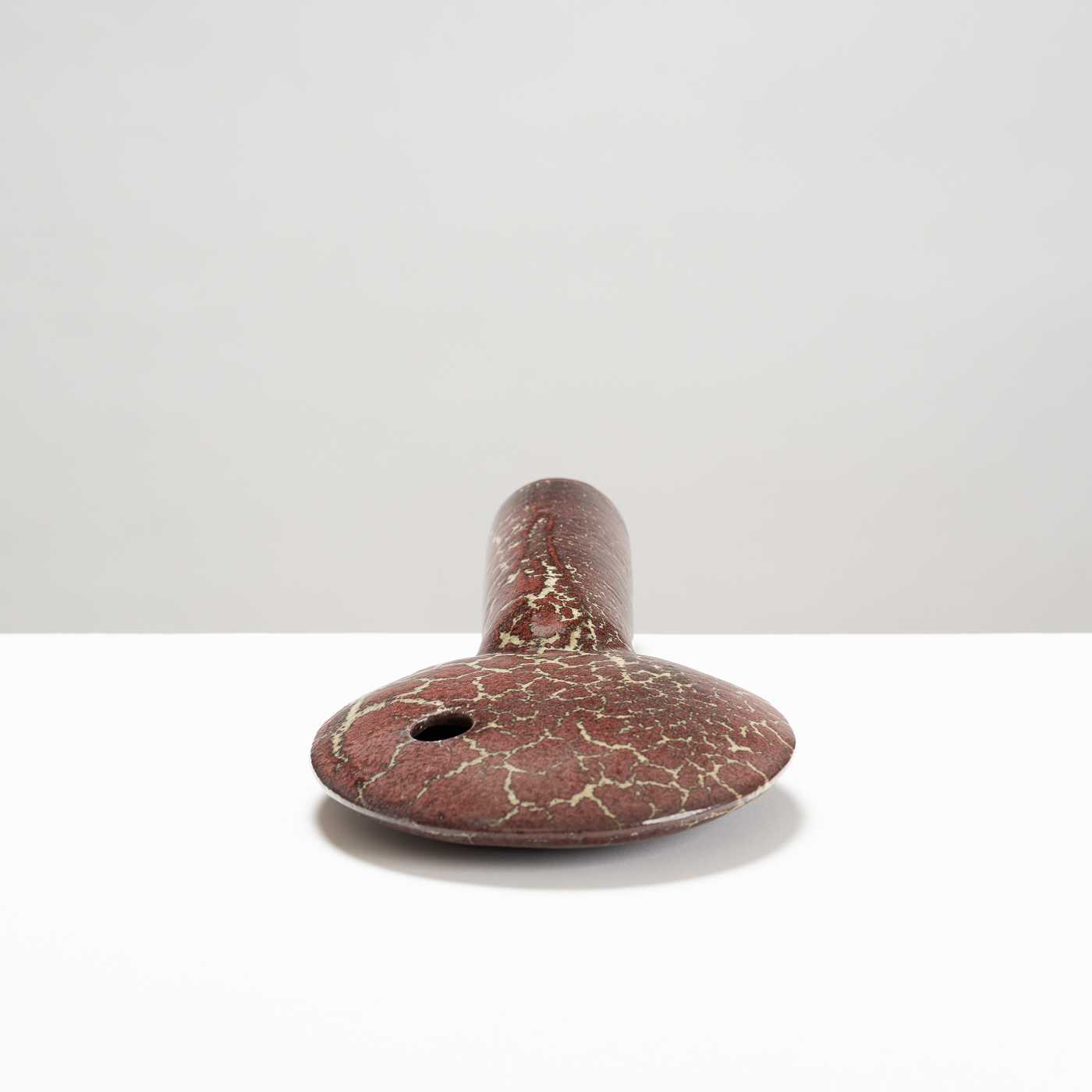 BC298Y20 Raku Sculptural Form