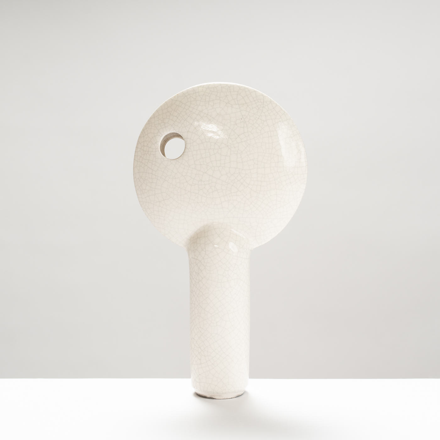 BC298Y21 Raku Sculptural Form