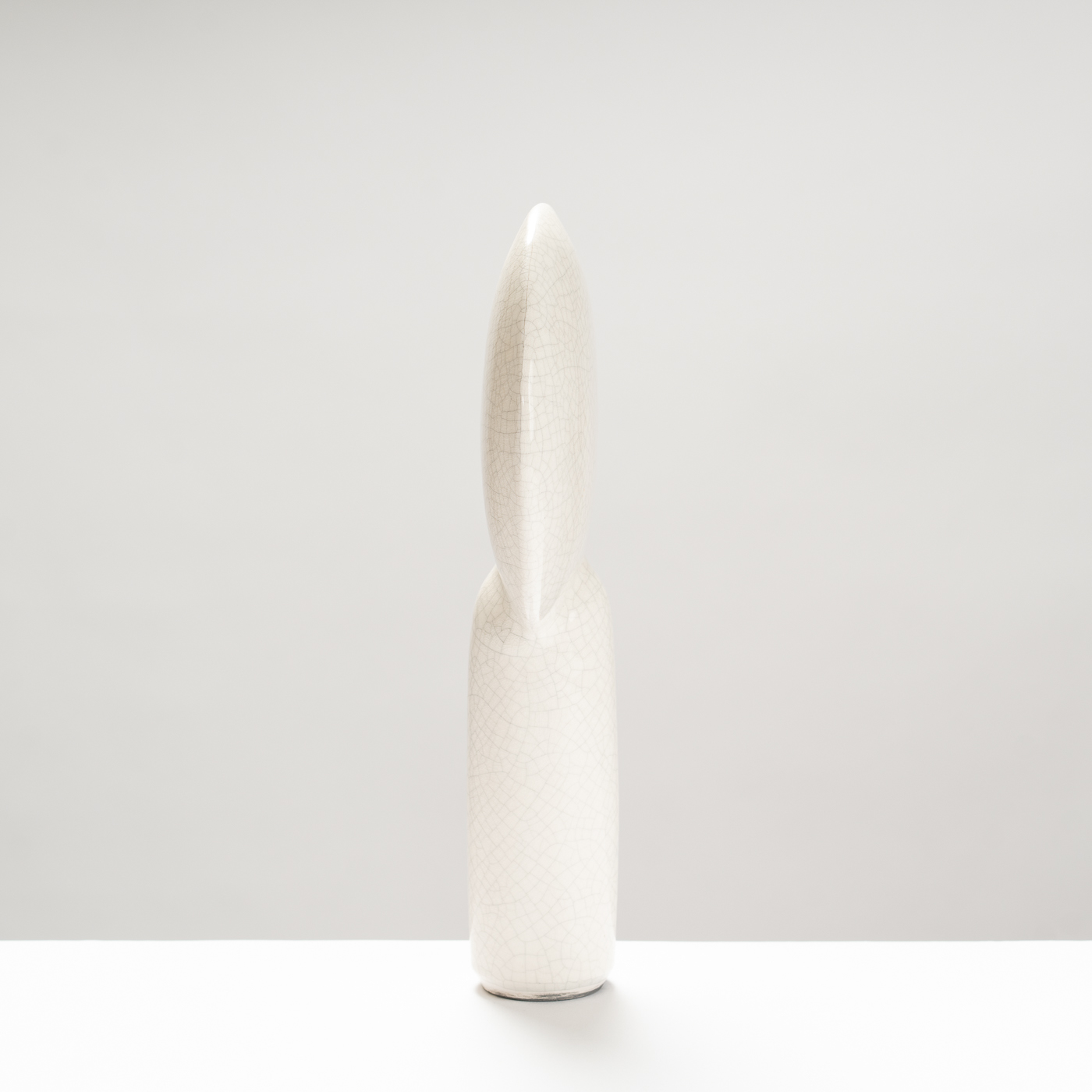 BC298Y21 Raku Sculptural Form