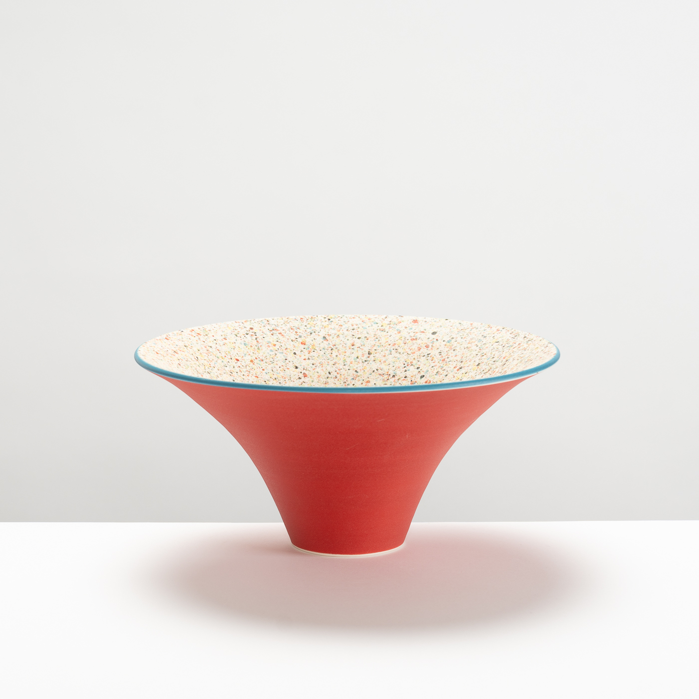 GW524Y179 Flared Flecked Bowl