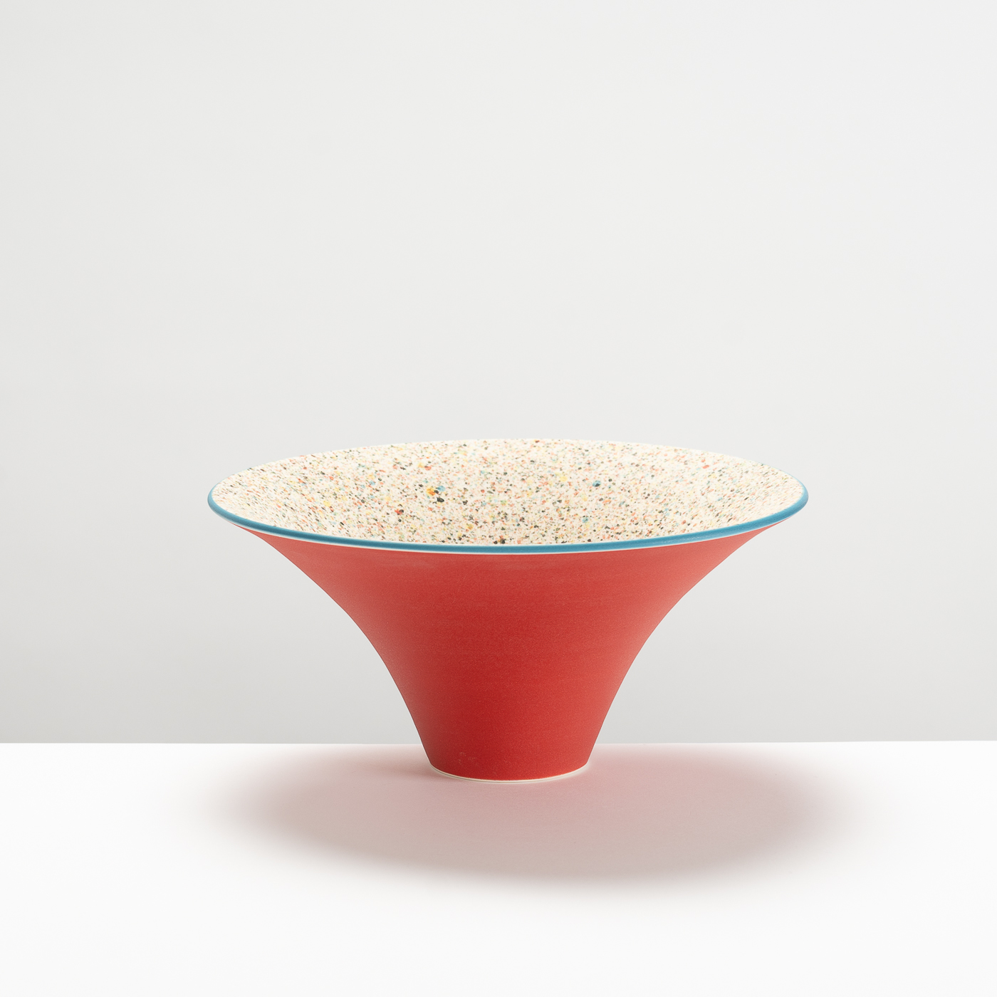 GW524Y179 Flared Flecked Bowl